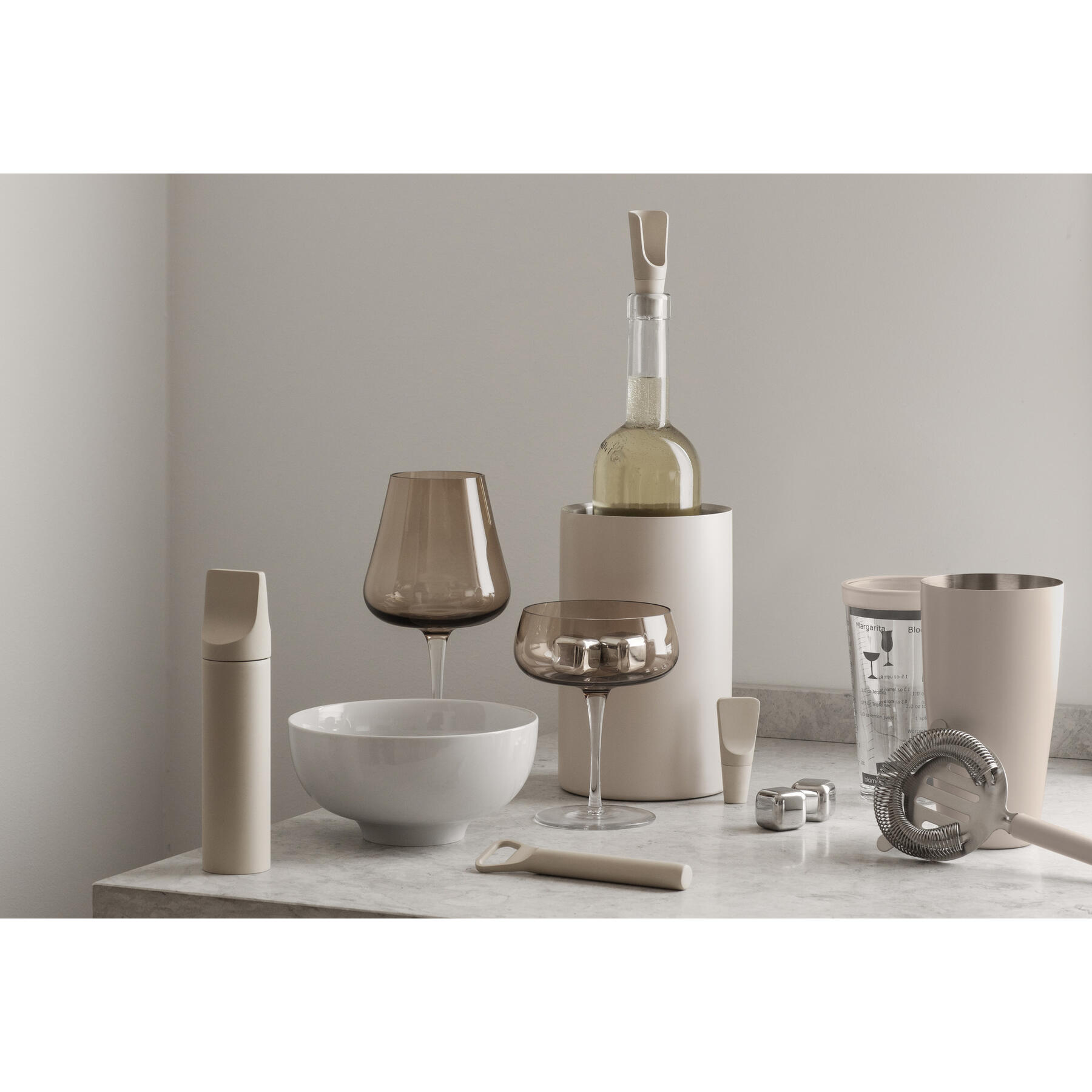 Ilo Kurkentrekker Moonbeam | Beige | Staal