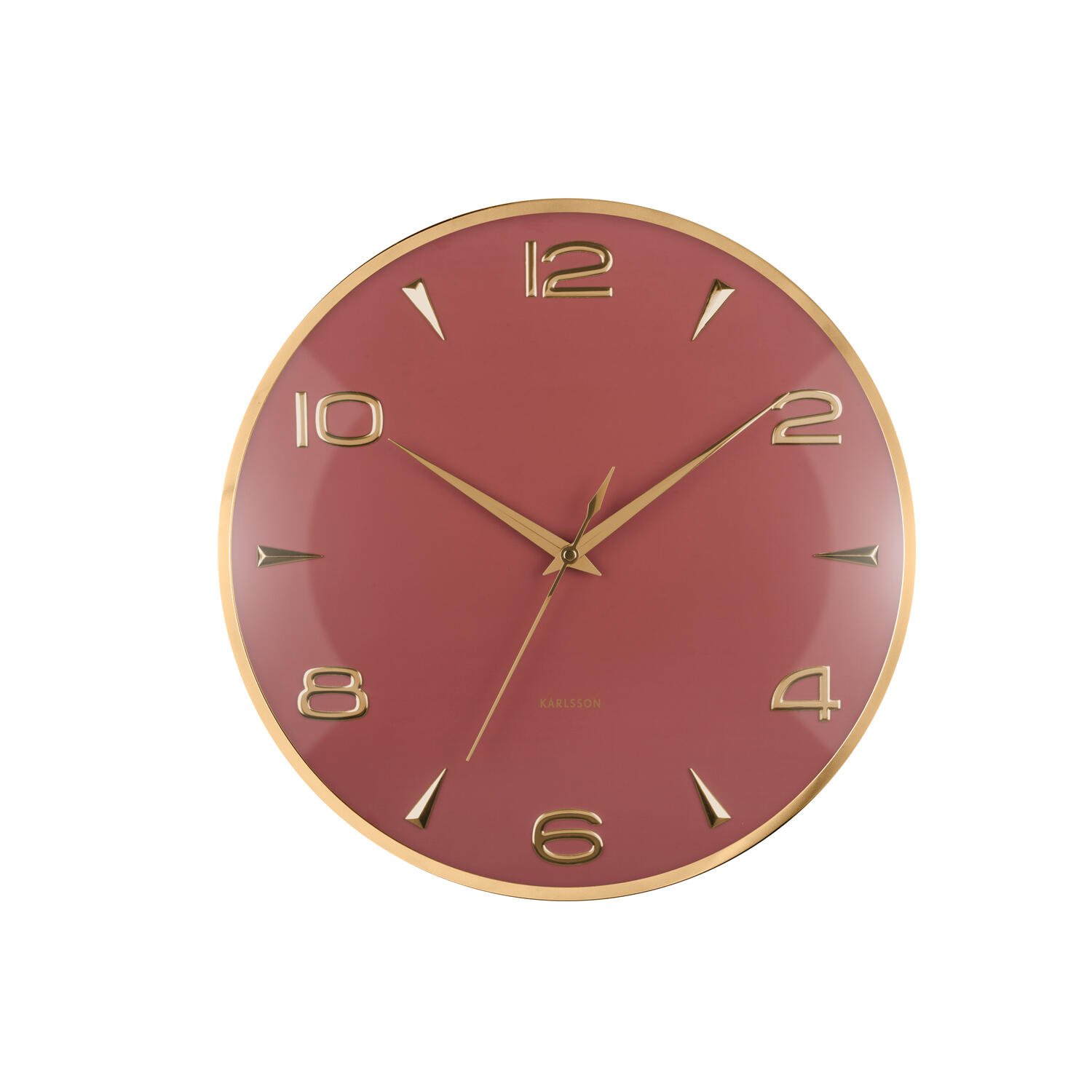 Karlsson - Wall Clock Sienna Glow