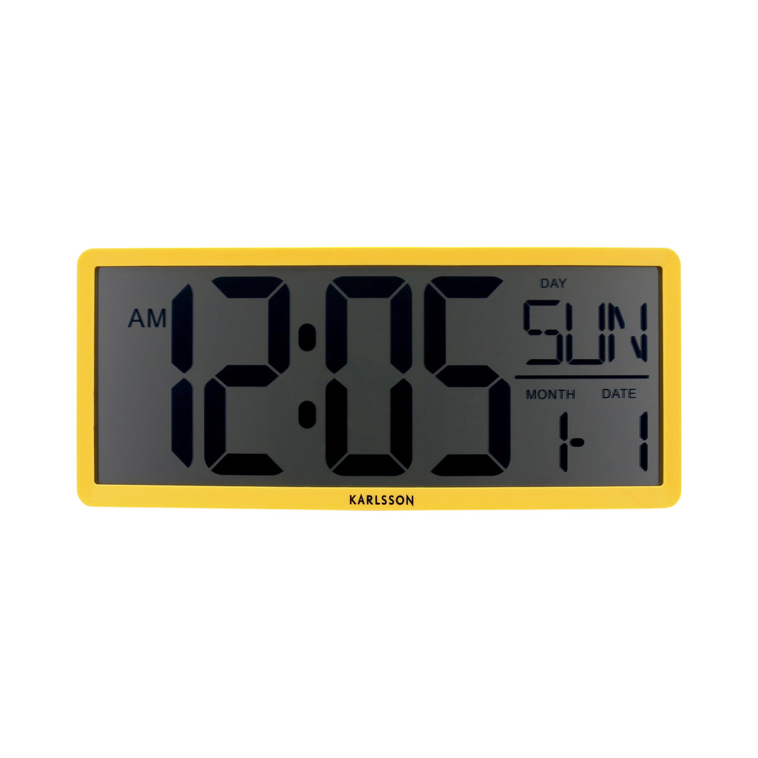 Karlsson - Wall|Table Clock Retro LCD