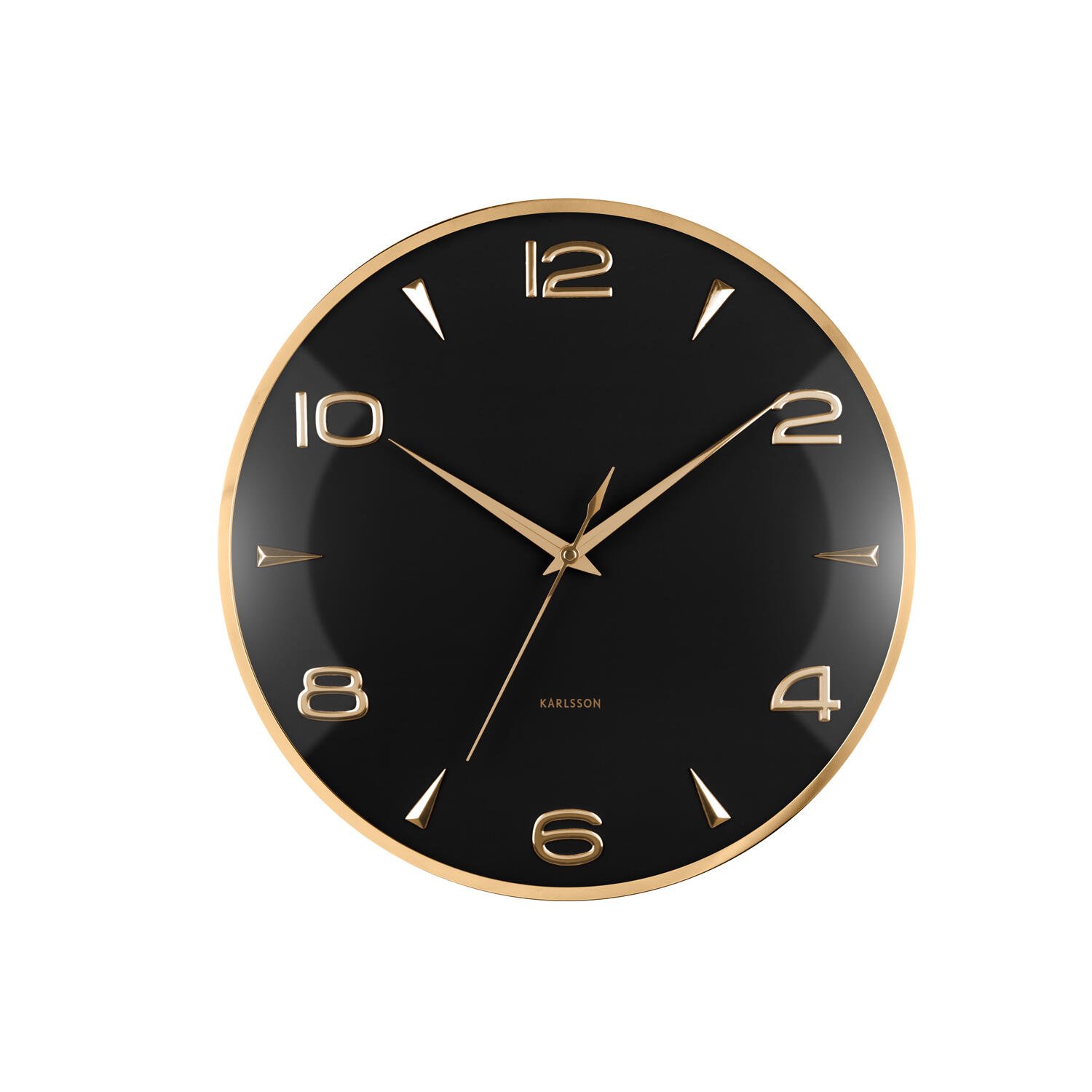 Karlsson - Wall Clock Sienna Glow