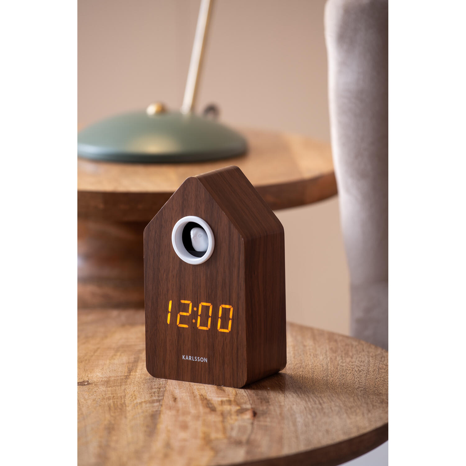 Karlsson - Alarm Clock Cuckoo LED
