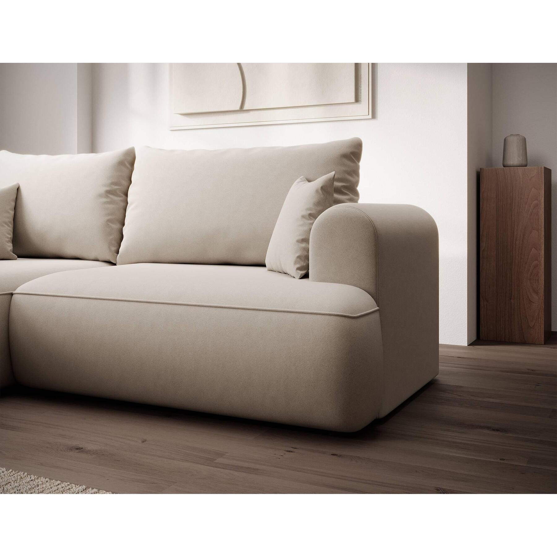 NADUVI Collection Slaaphoekbank Philipa S links velvet