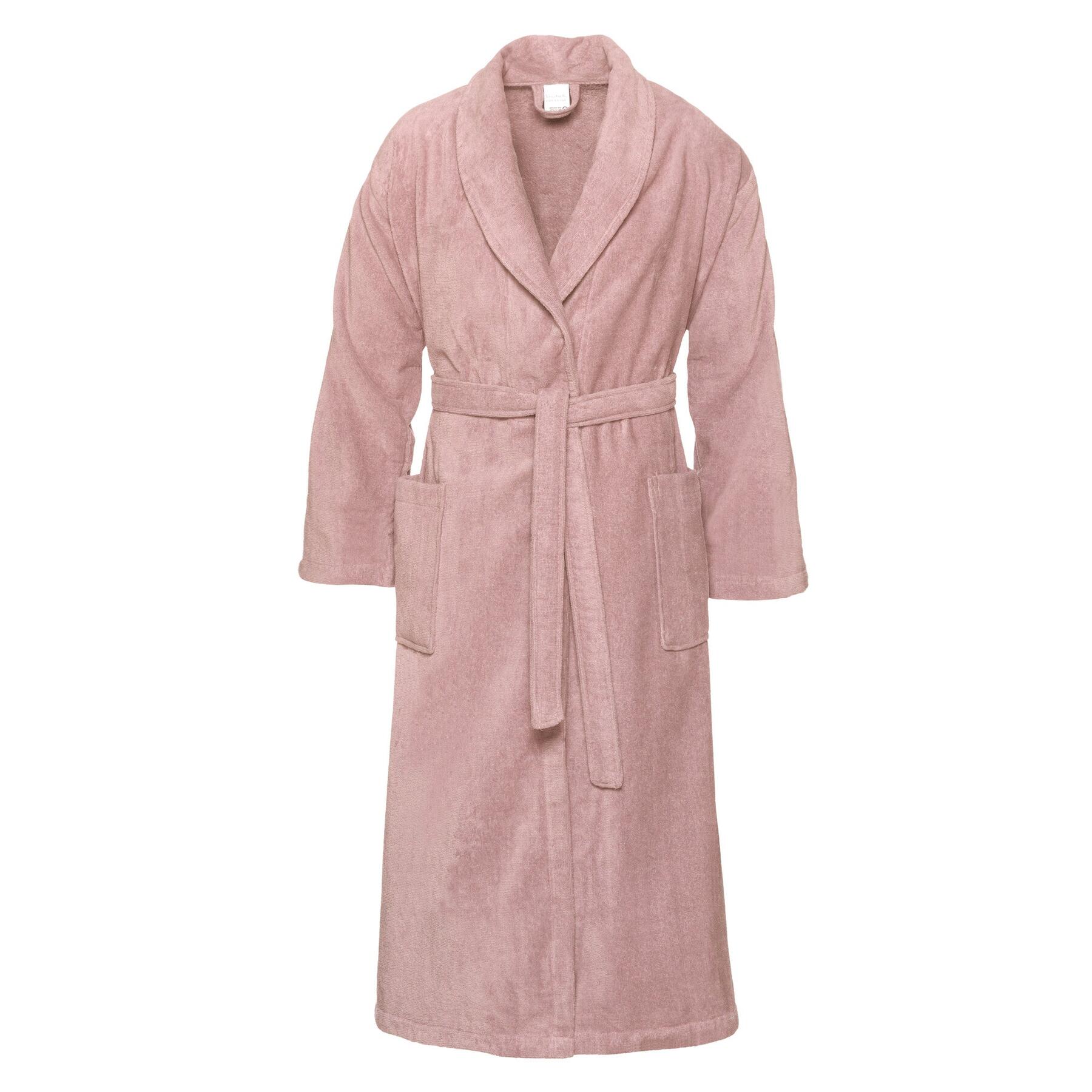 Prestige Badjas Sepia Pink | M | Roze | Katoen