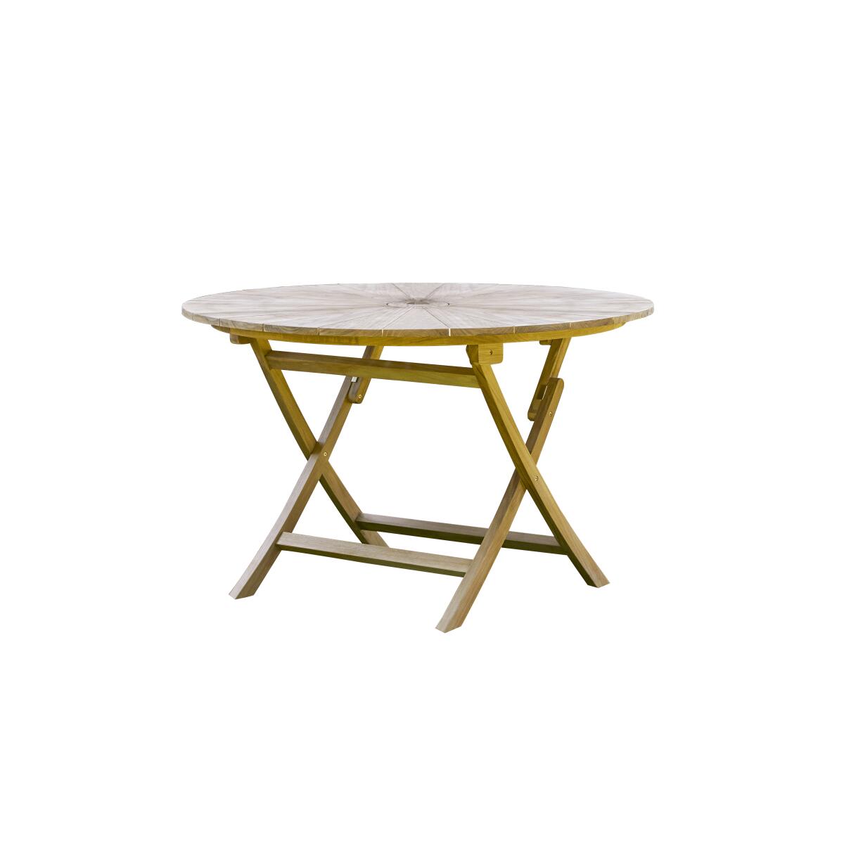 Tikamoon - Outdoor klaptafel van massief teakhout voor 6 personen.