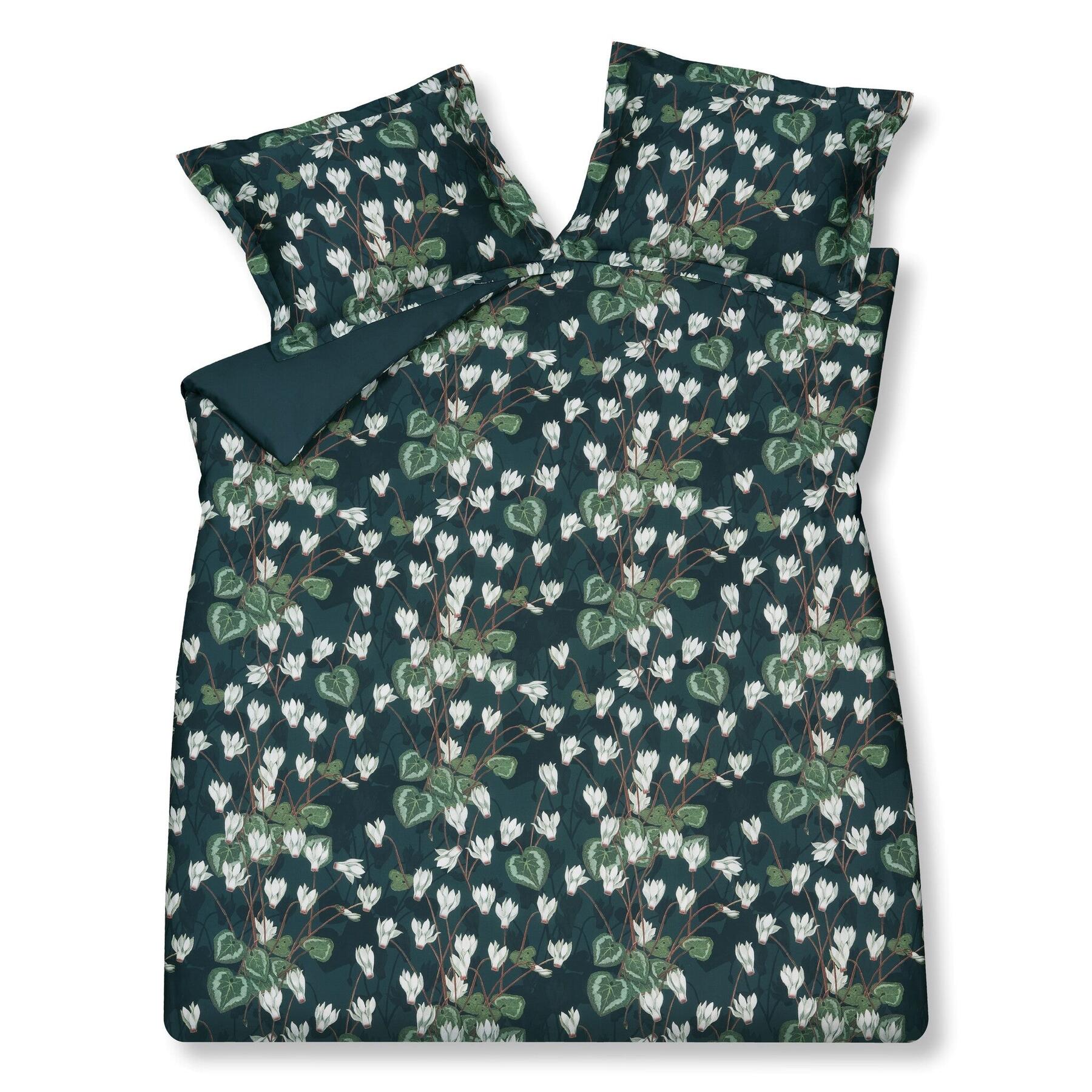 Dekbedovertrek Green Fever Blue Ink | 200 cm x 200 cm | Groen | Blauw