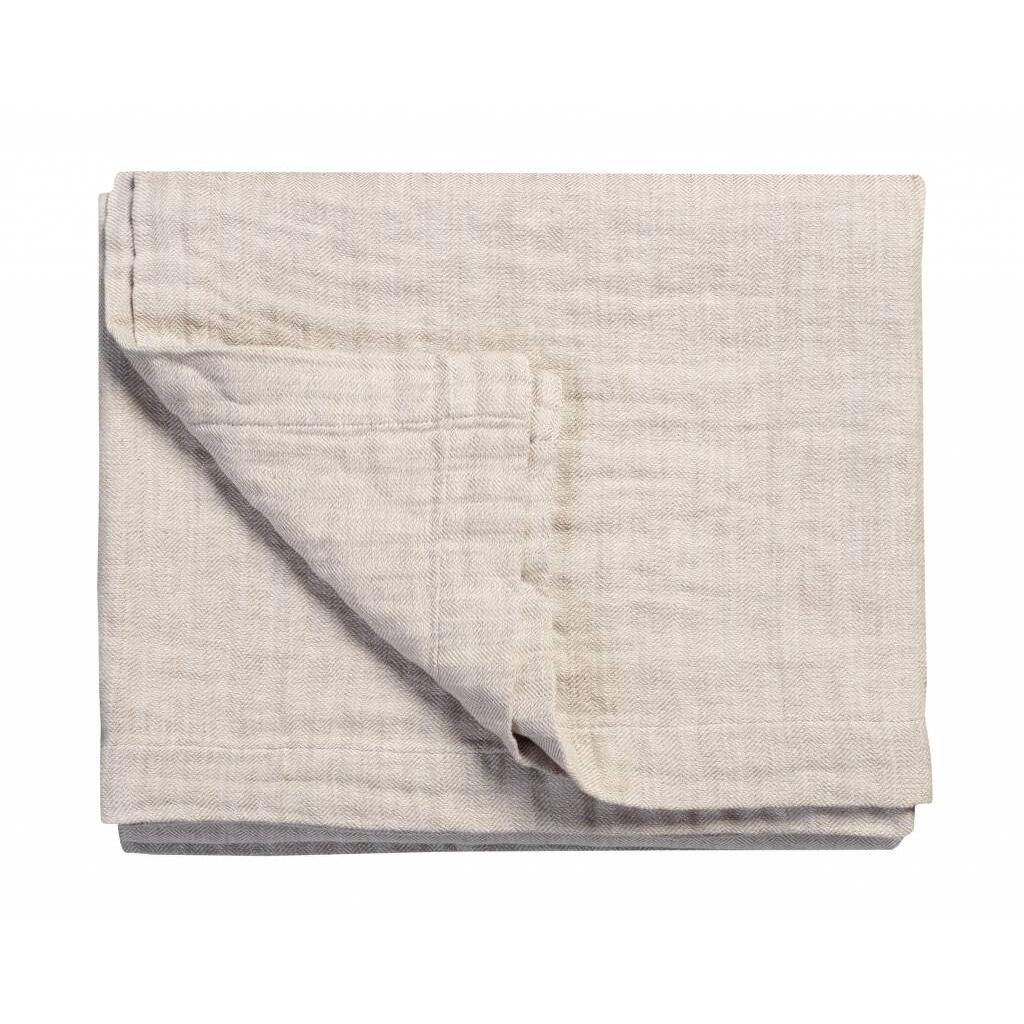 Pure | 260 cm x 260 cm | Beige | Katoen | Linnen