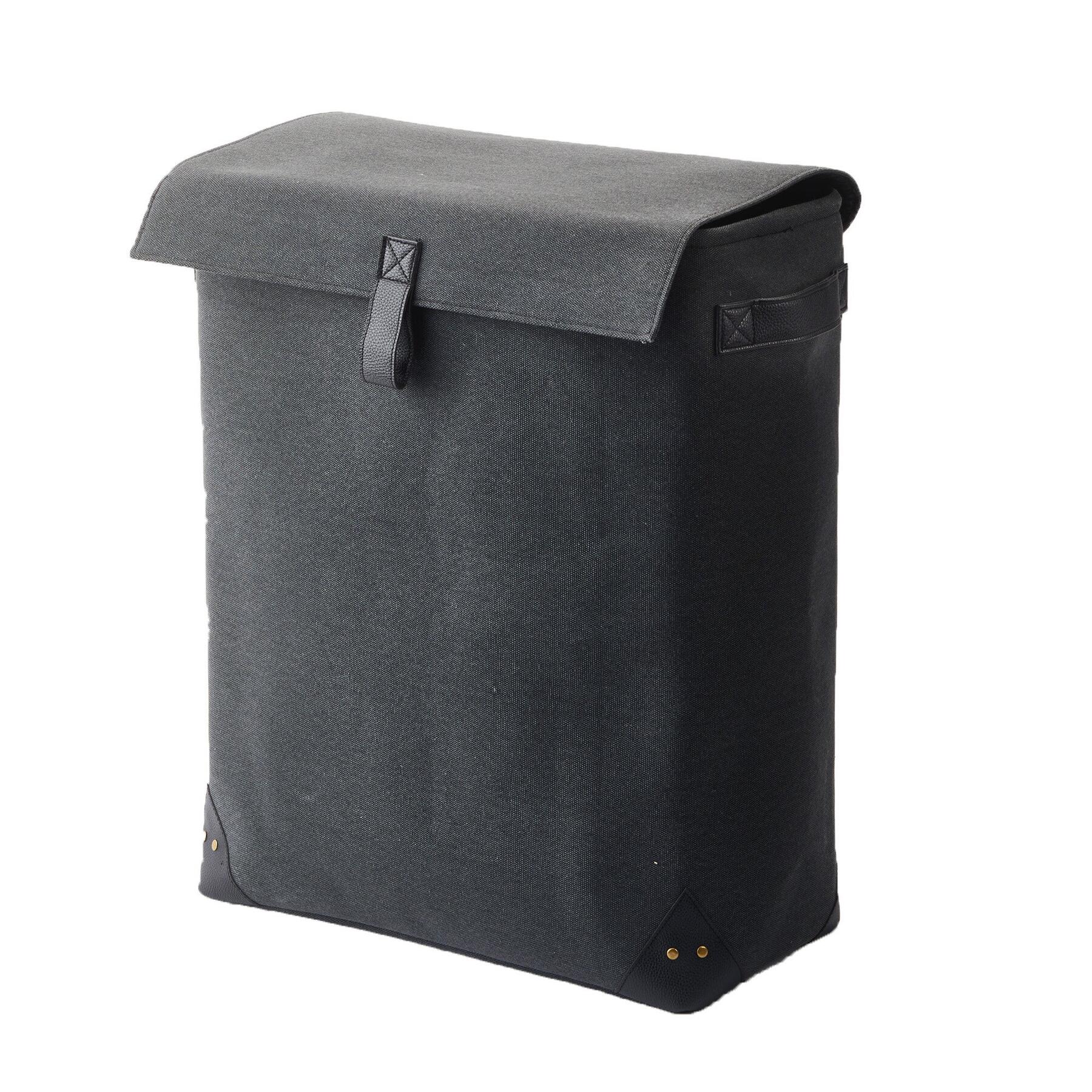 Wasmand | Grijs | Katoen | Polyester