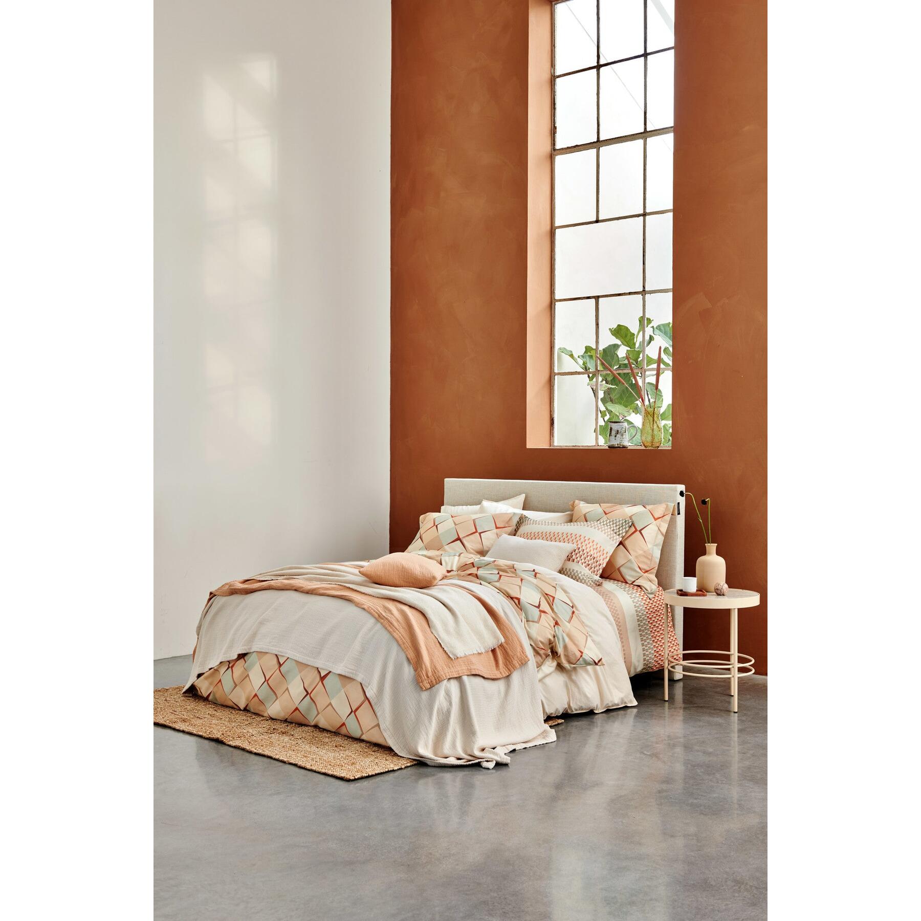 Vandyck Home Pique Sprei 160 x 250 cm - Cream Tan