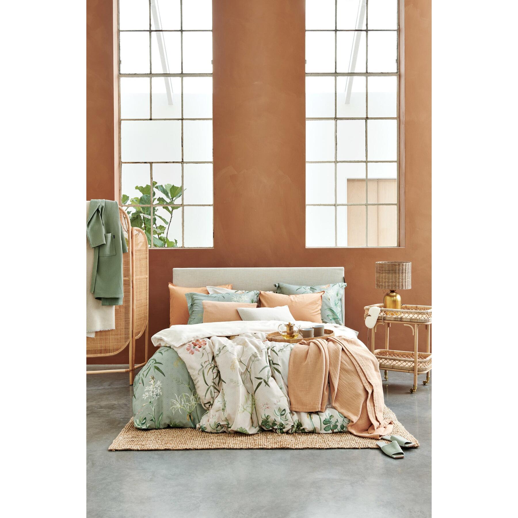 Vandyck Home Pique Sprei 160 x 250 cm - Cream Tan