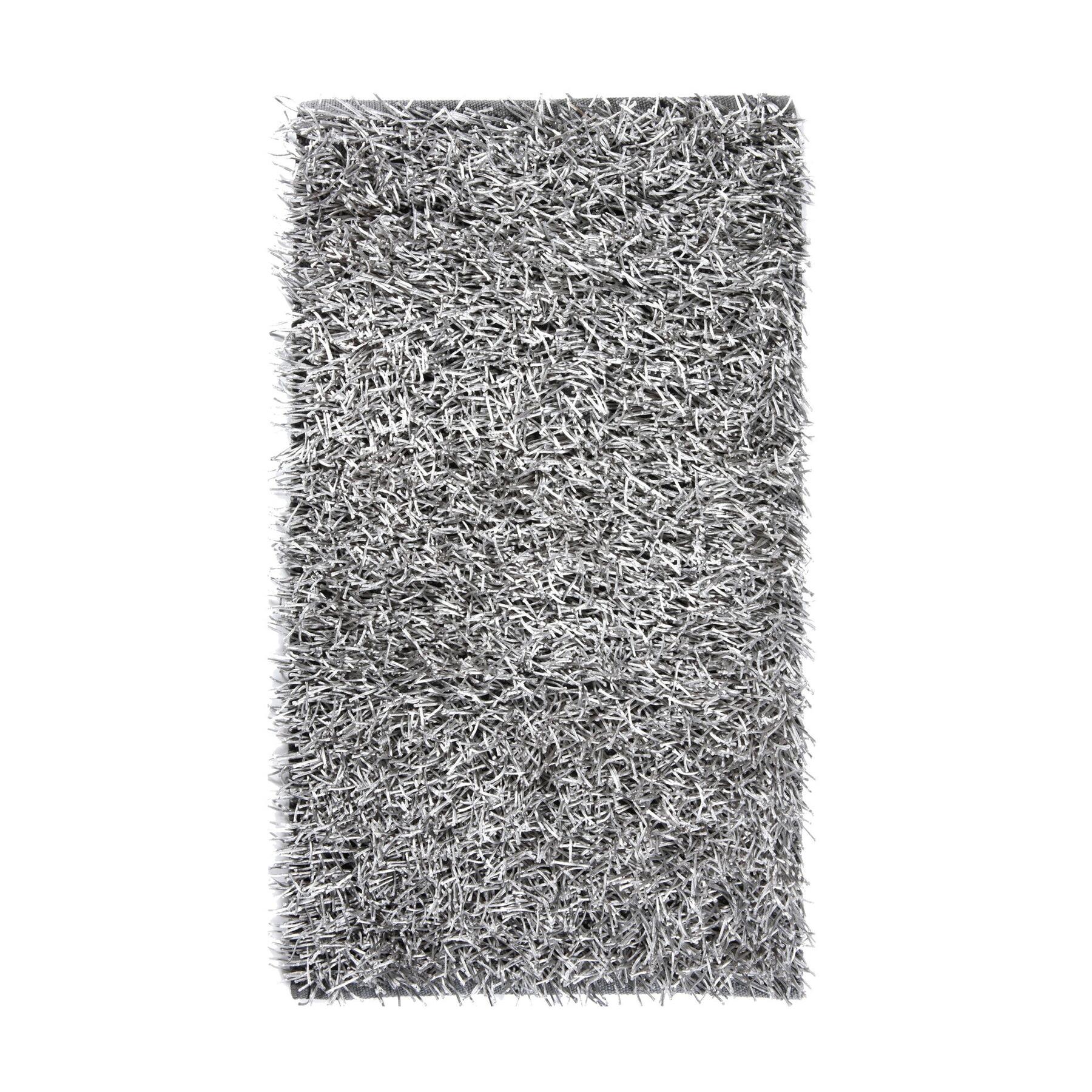 Kemen Badmat Silver Grey | 70x120 cm | Grijs | Polyester