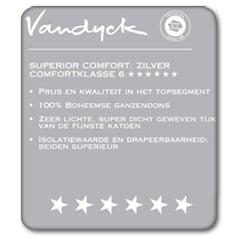 Superior 100 Dekbed | 220 cm  x 220 cm  | Wit | Satijnkatoen | Dons