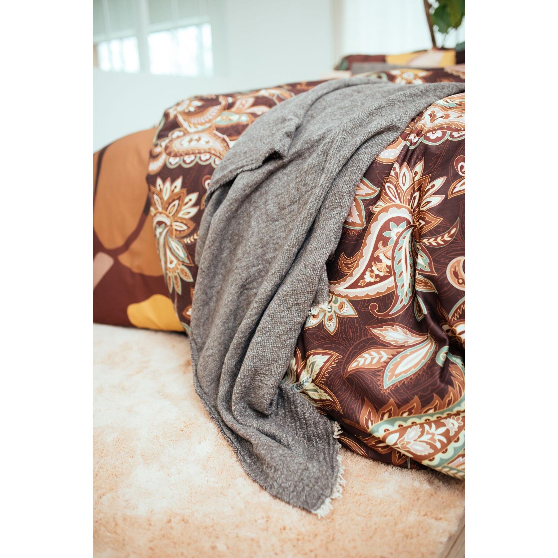 Dekbedovertrek Boho Multi | Bruin | Roze | Geel | Goud | Satijnkatoen