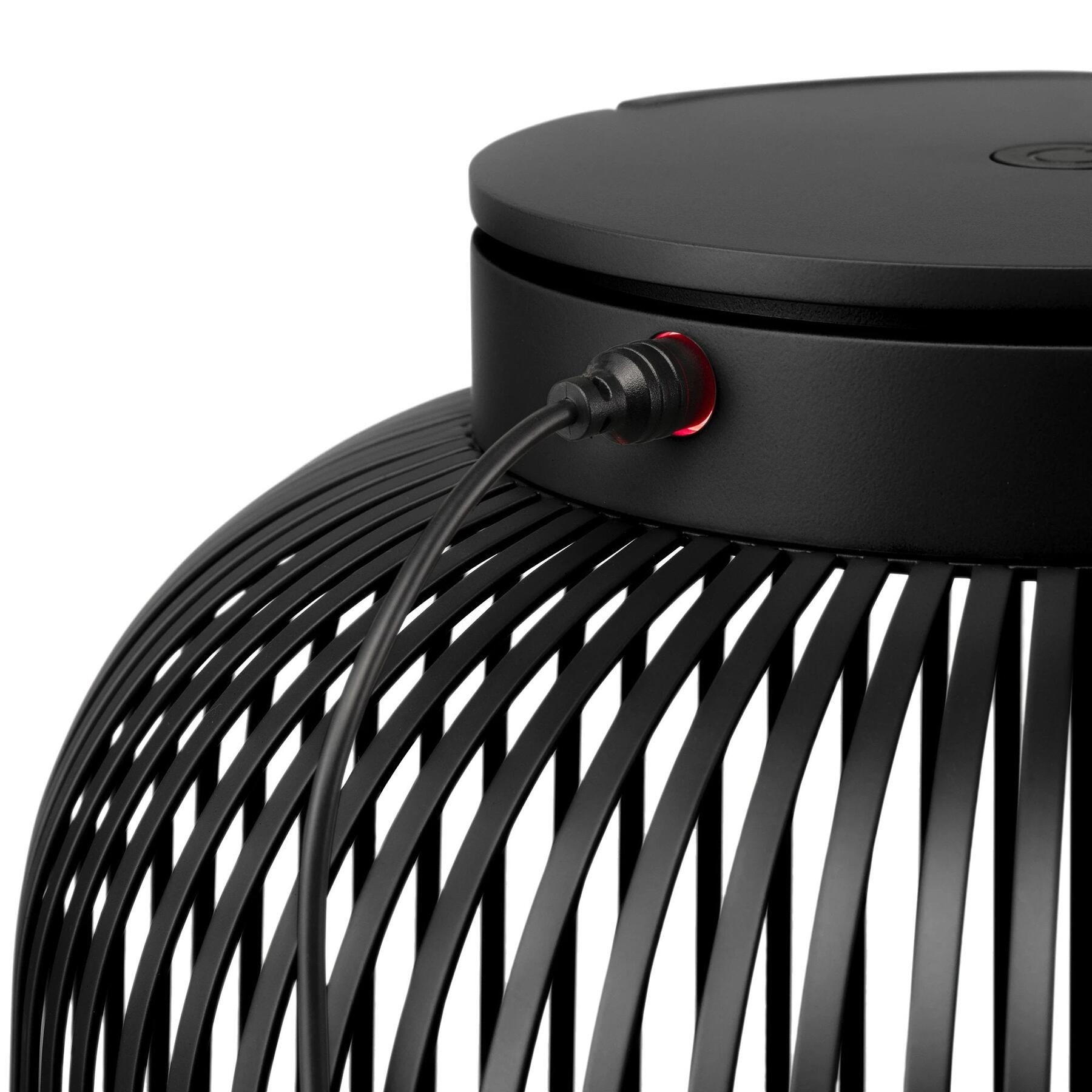 Lito Led Lamp Medium | Zwart | Staal