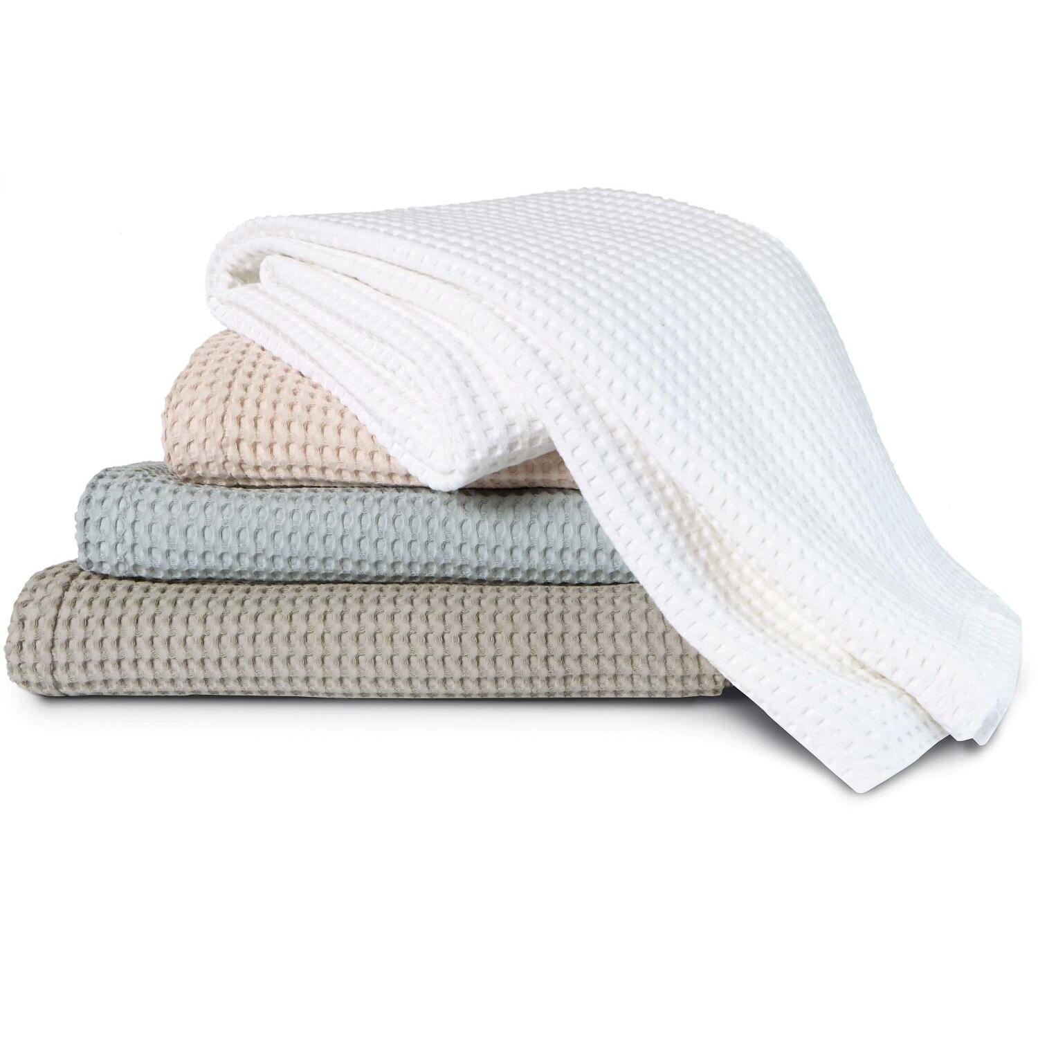 Vandyck Home Pique Sprei 270 x 250 cm - Powder