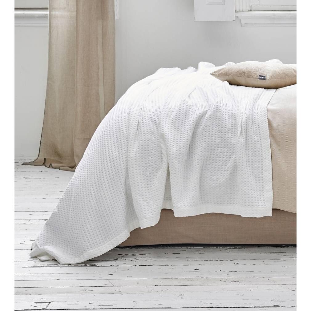 Vandyck Home Pique Sprei 270 x 250 cm - White