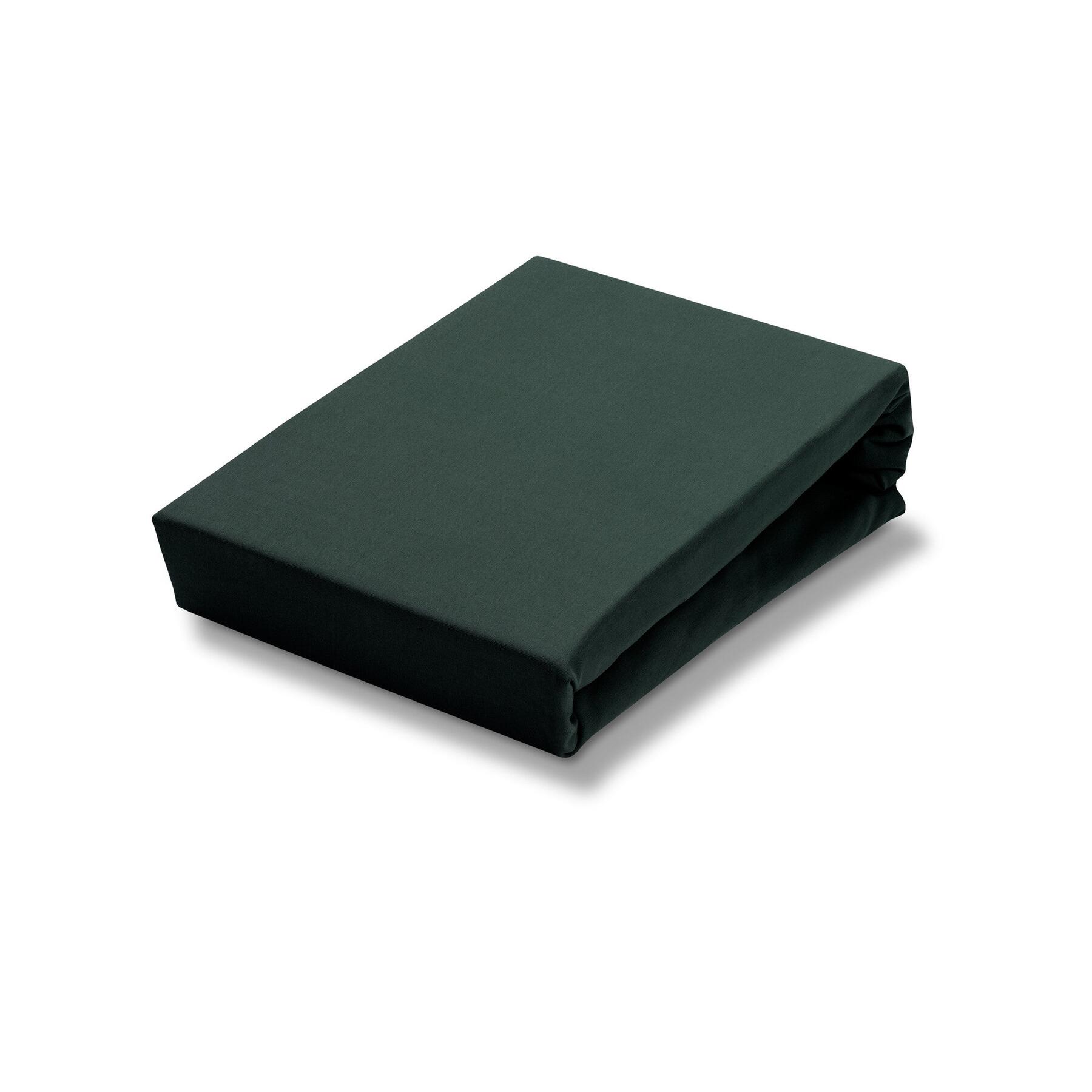 Jersey Supreme Hoeslaken Dark Green | 140  x 220 cm | Groen