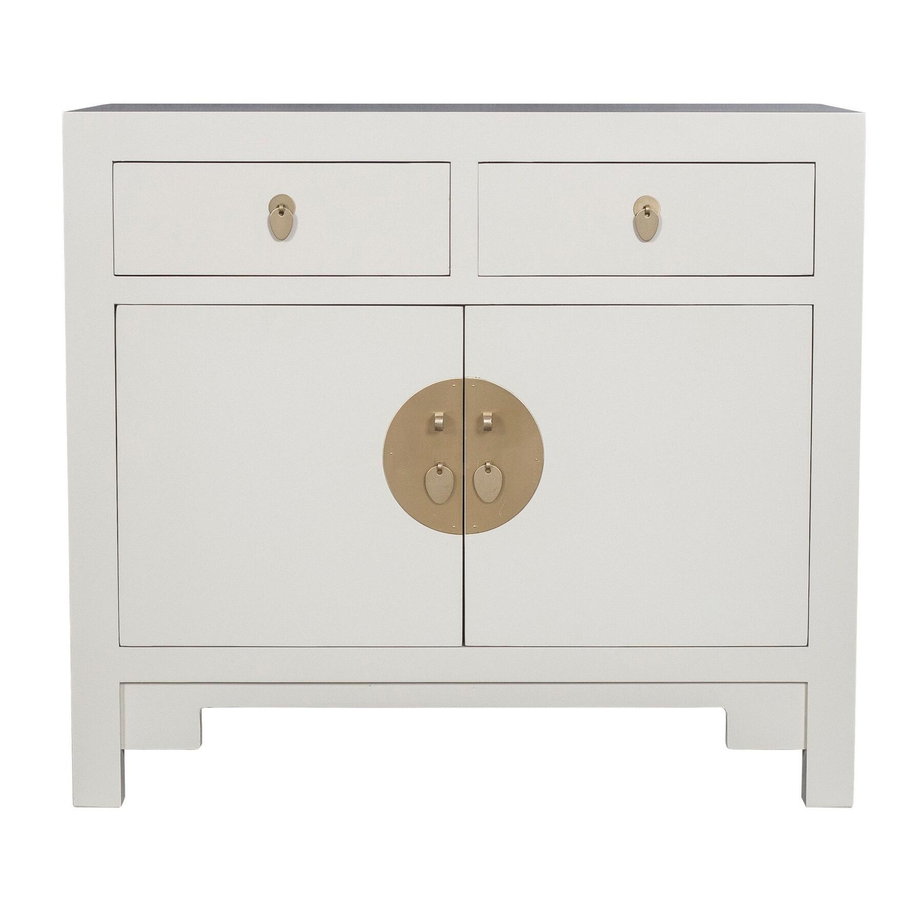 Fine Asianliving Chinese Kast Moonshine Greige -