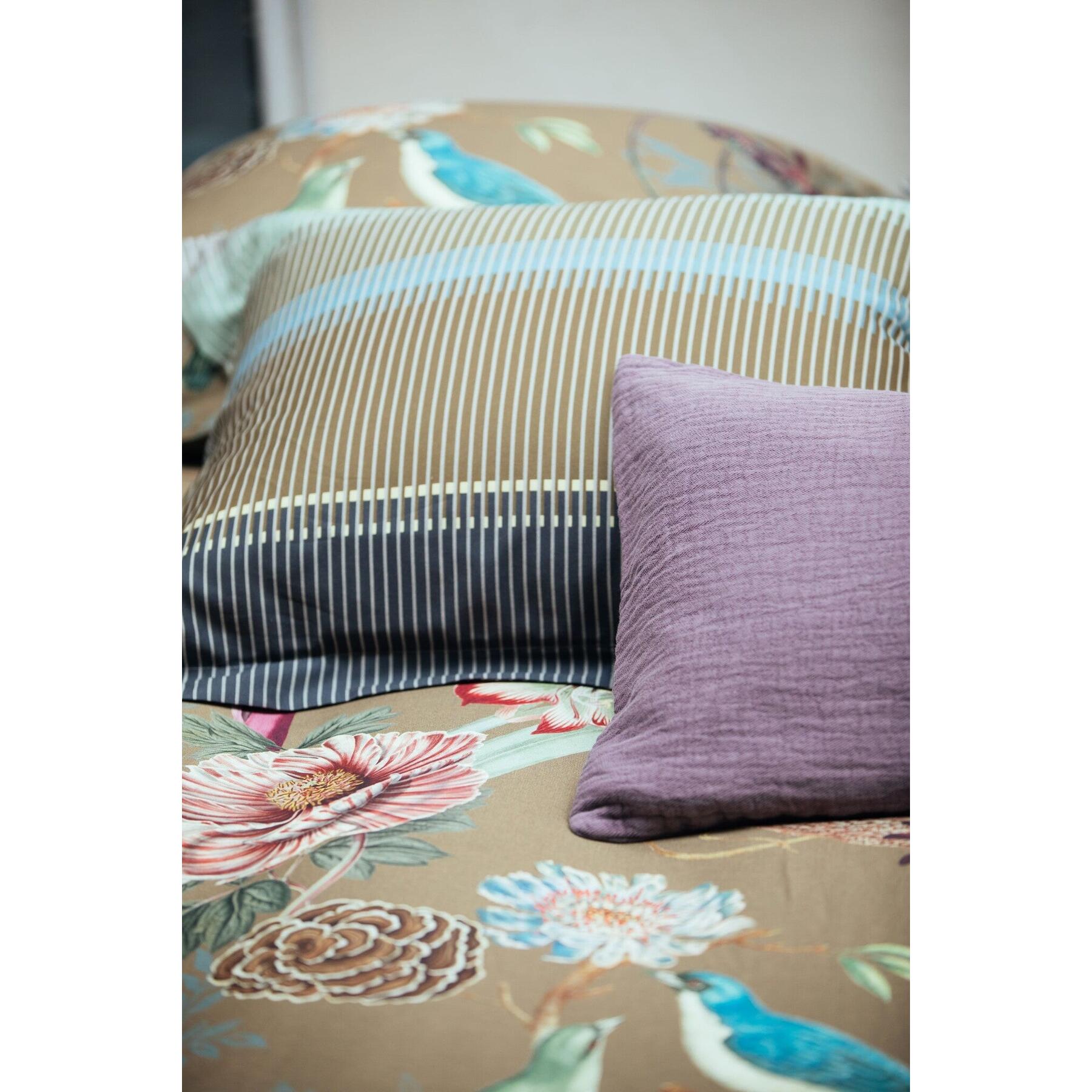 Dekbedovertrek Dashy Multi | 240 cm x 240 cm | Groen | Satijnkatoen