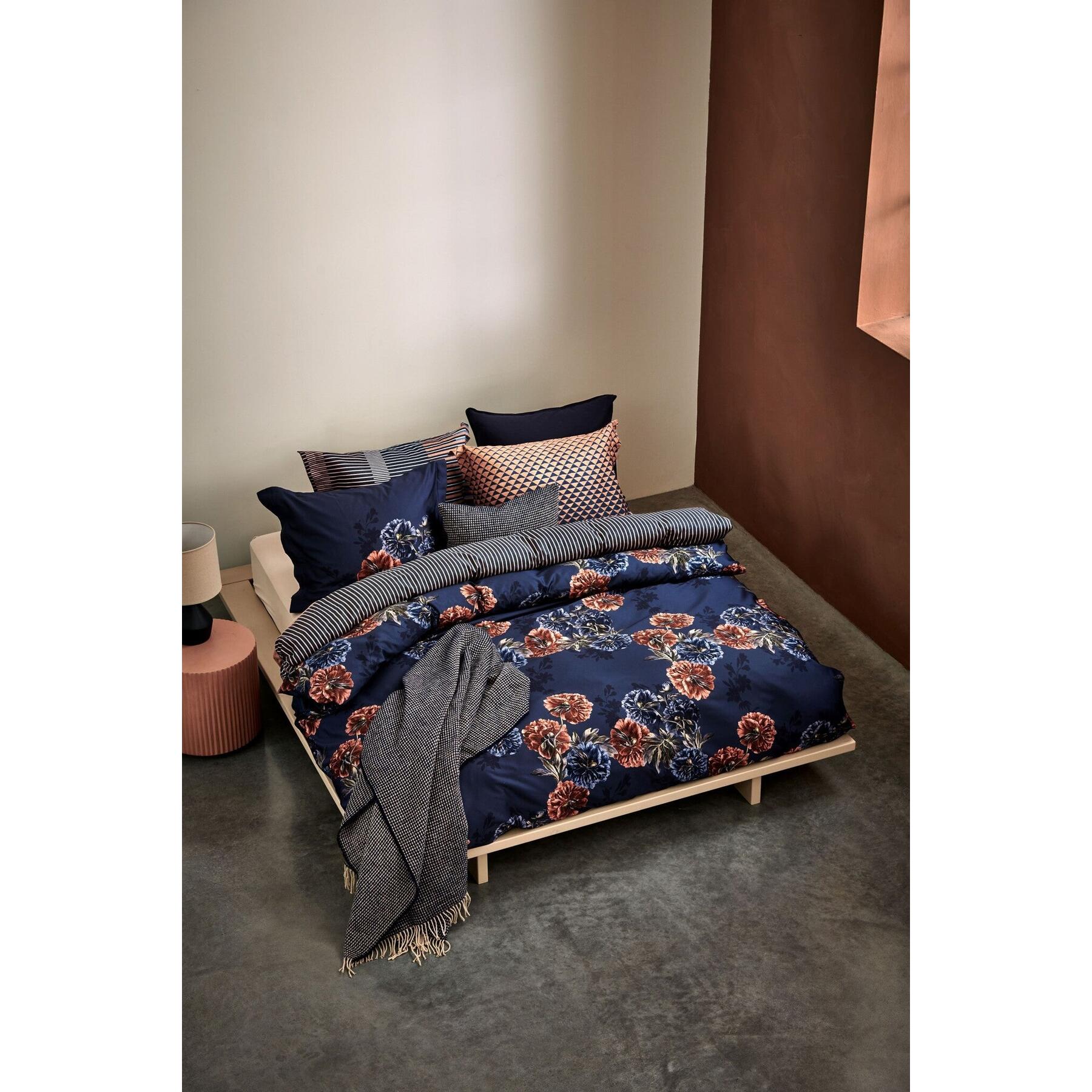 Dekbedovertrek Wander Oceanview | 240 cm x 240 cm | Bruin | Blauw