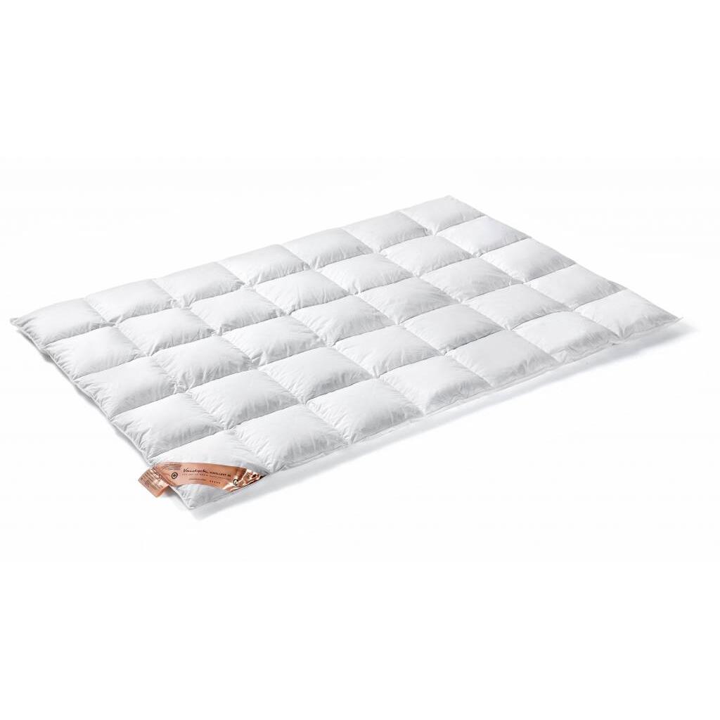 Excellent 95 Dekbed | 220 cm  x 220 cm  | Wit | Satijnkatoen | Dons