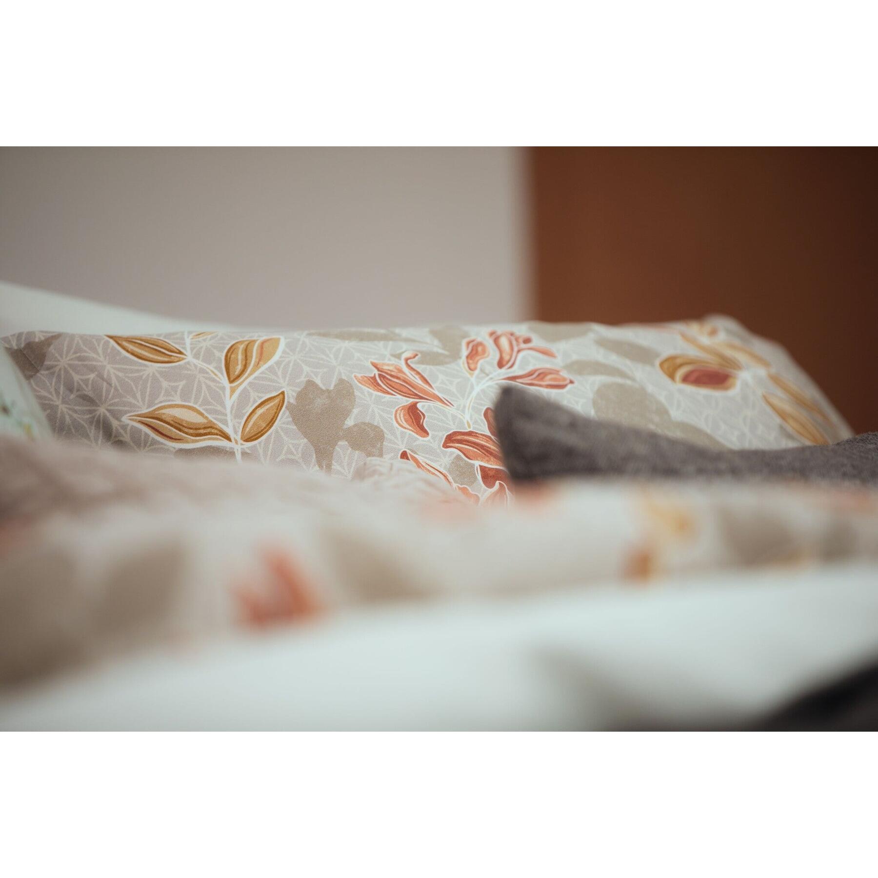 Dekbedovertrek Cashmere Glow Linen | 200 cm x 200 cm | Grijs | Beige