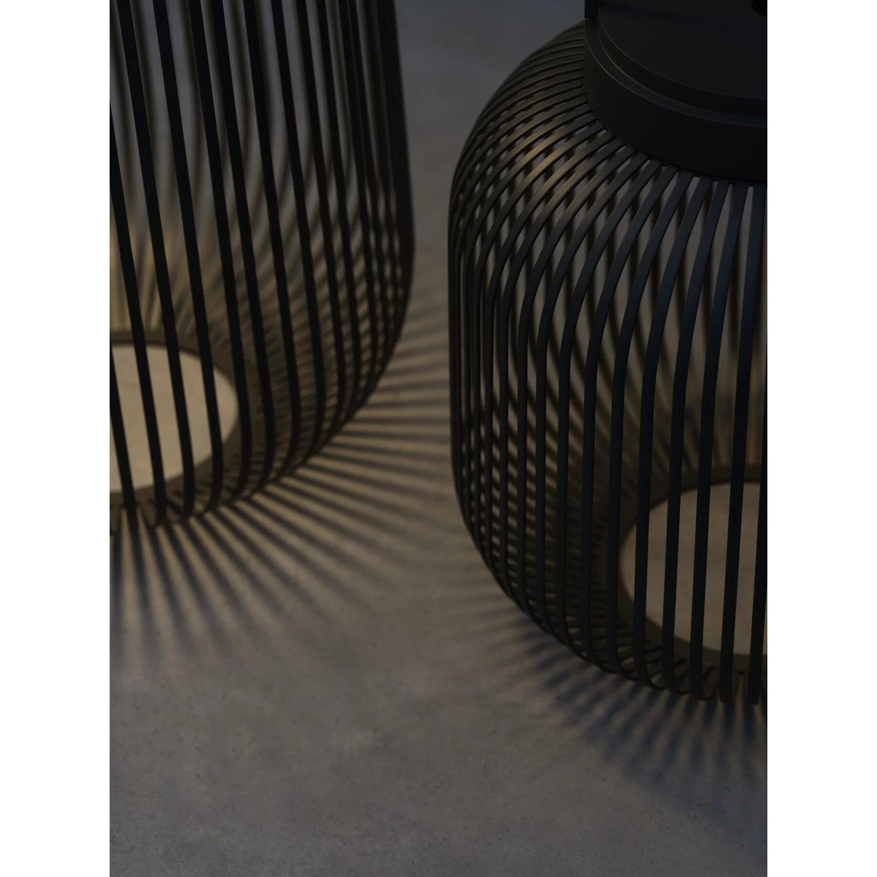 Lito Led Lamp Medium | Zwart | Staal