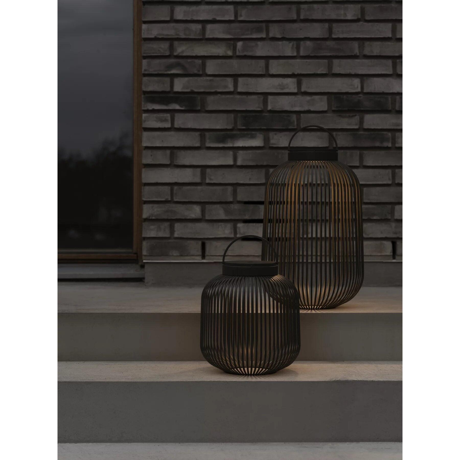 Lito Led Lamp Large | Zwart | Staal