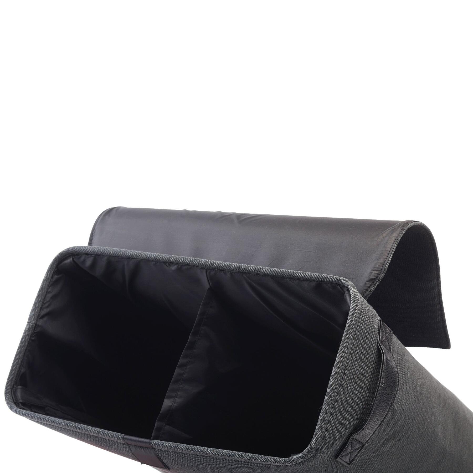Wasmand | Grijs | Katoen | Polyester