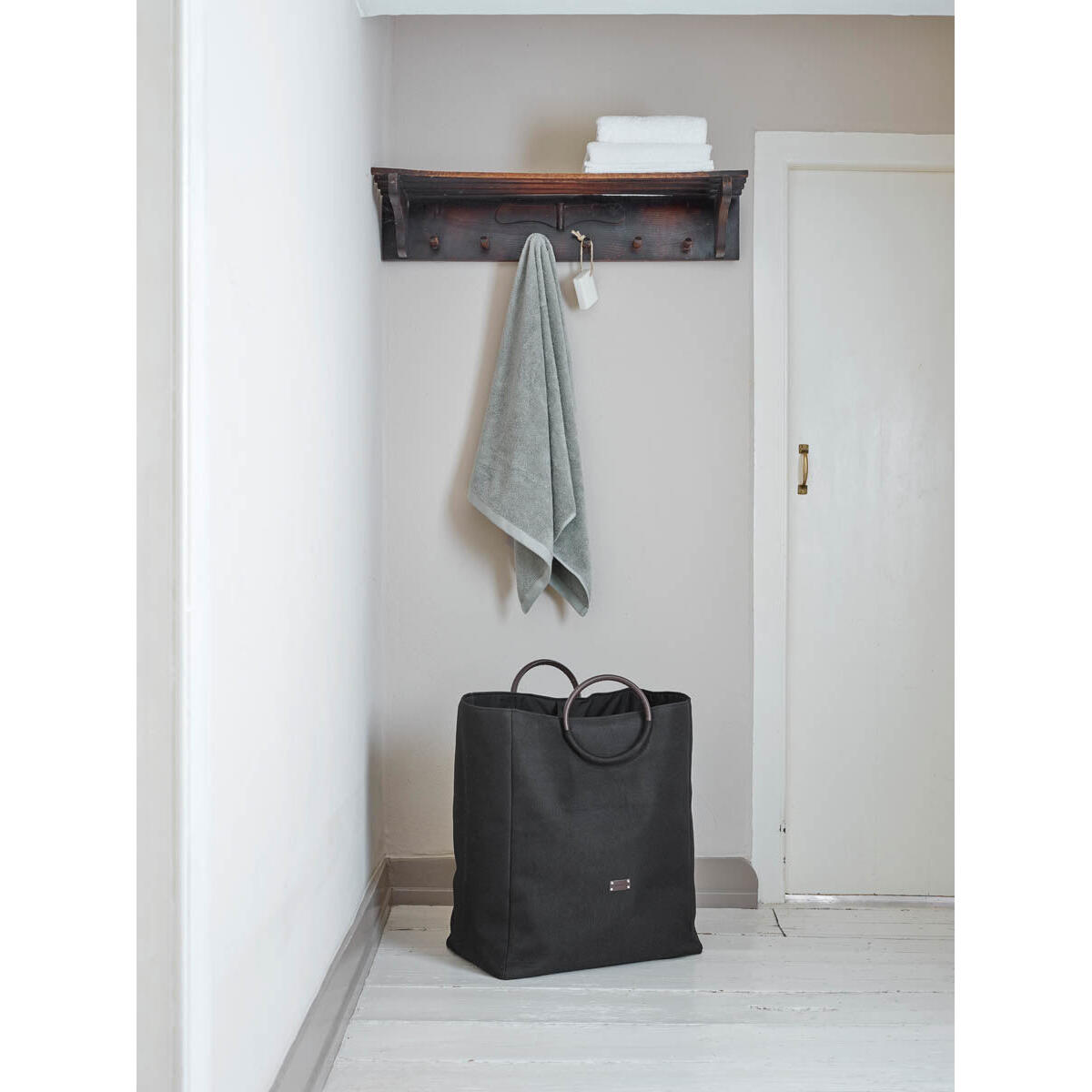 Wasmand | Zwart | Polyester
