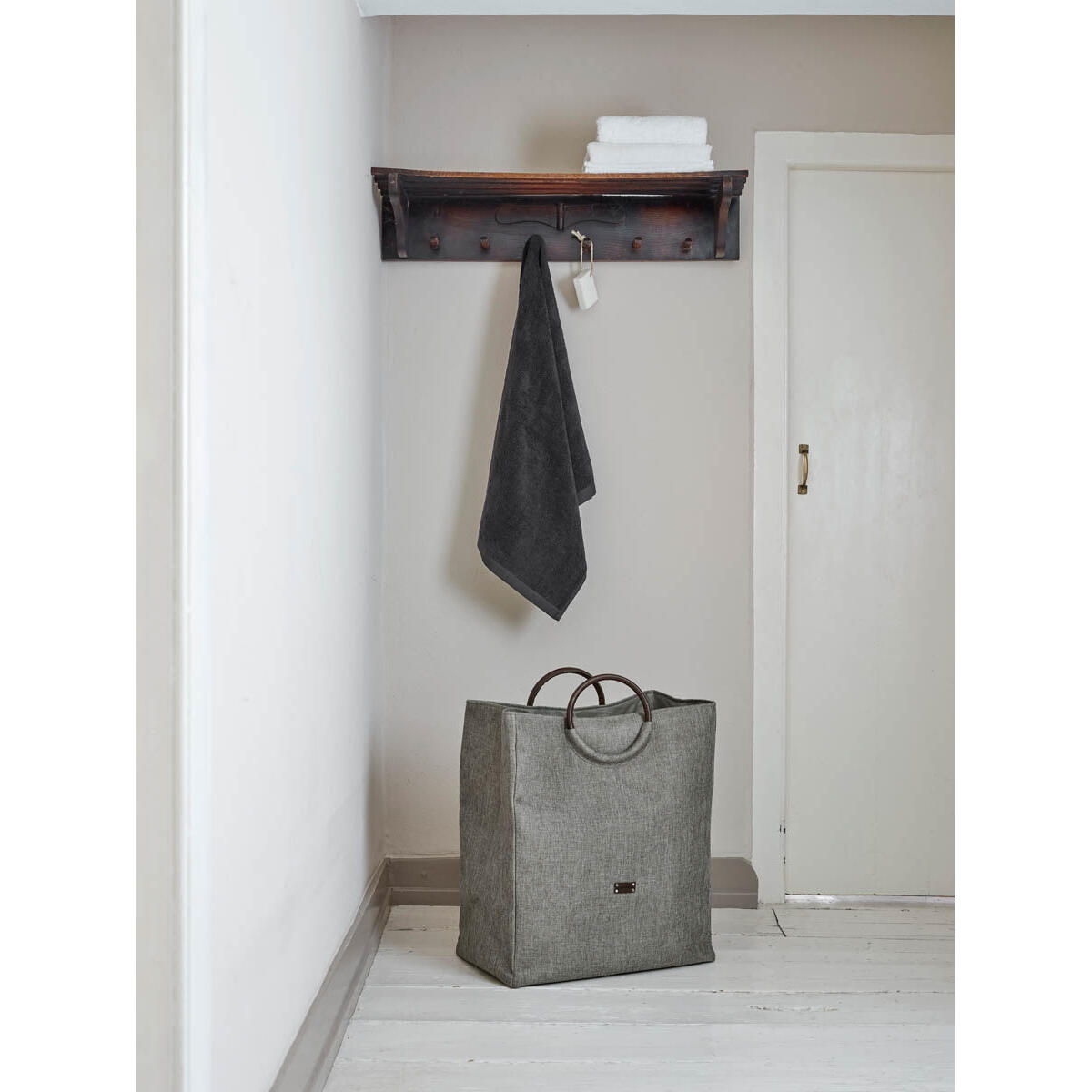 Wasmand | Grijs | Polyester