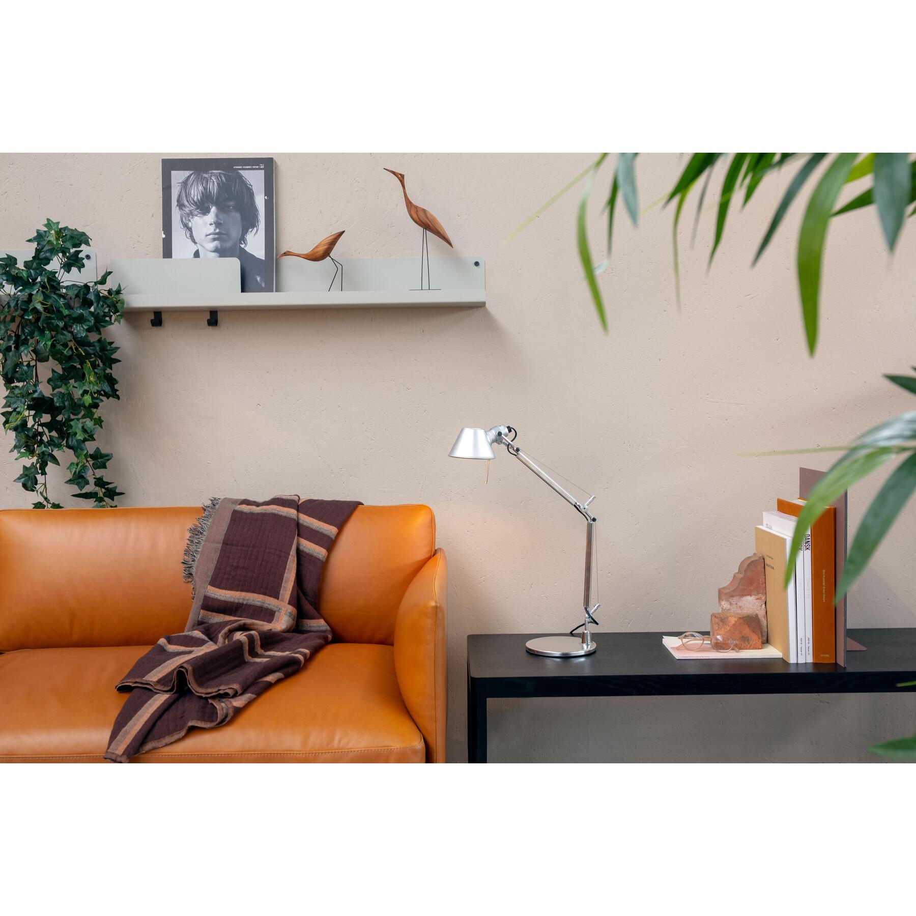 Artemide Tolomeo Micro bureaulamp retrofit rood