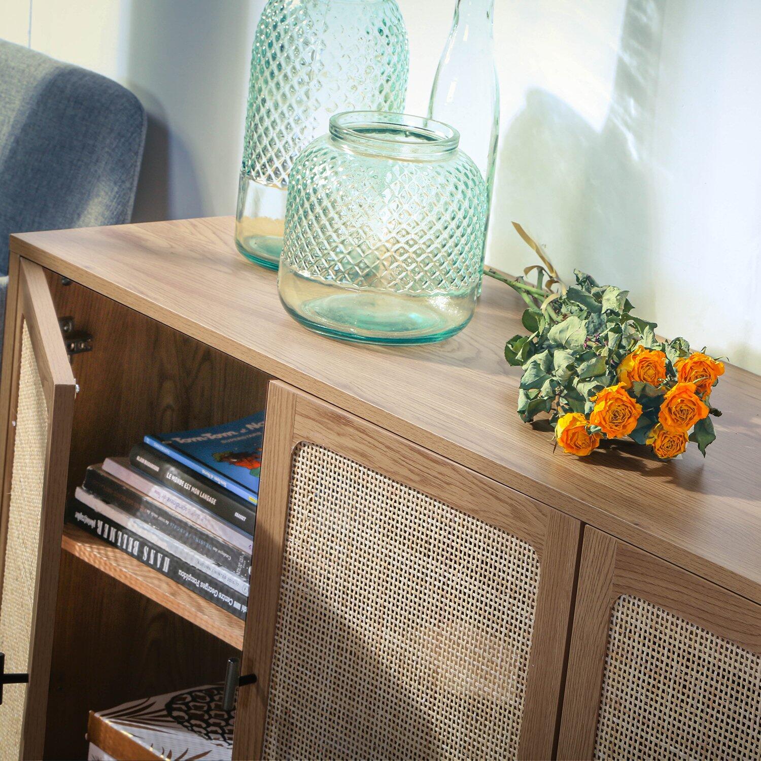 Calicosy - Dressoir Jaya - 3 deurs - 120 cm