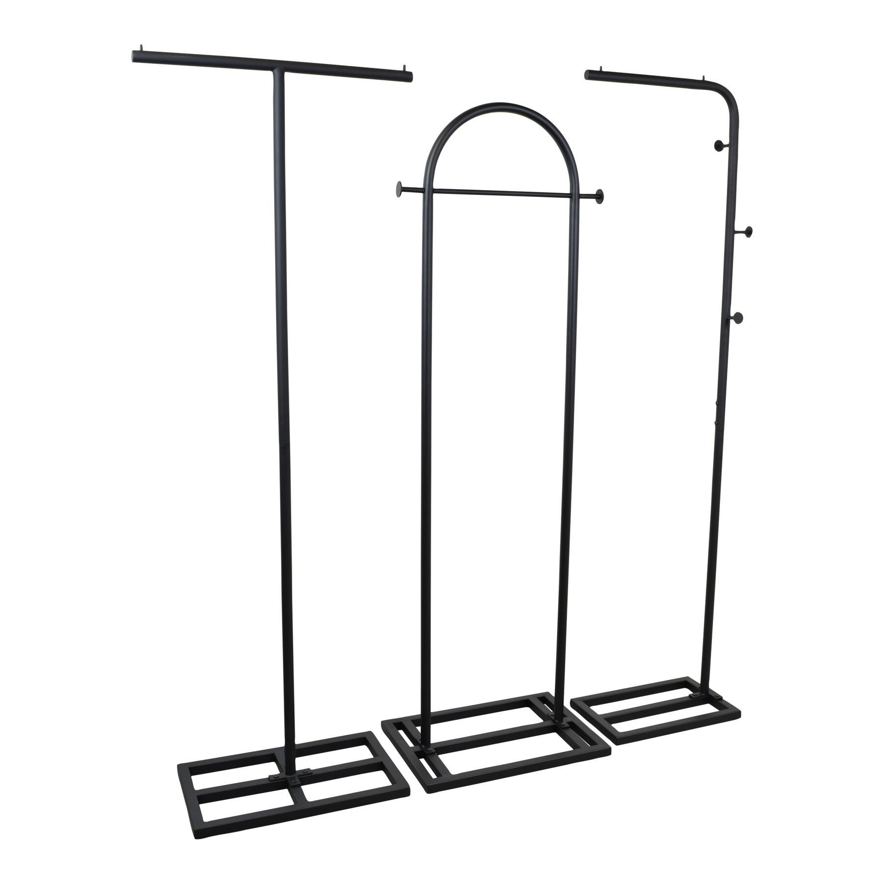 LOFT42 Fabri1 - Kledingrek Staand - 170x40x25 - Zwart