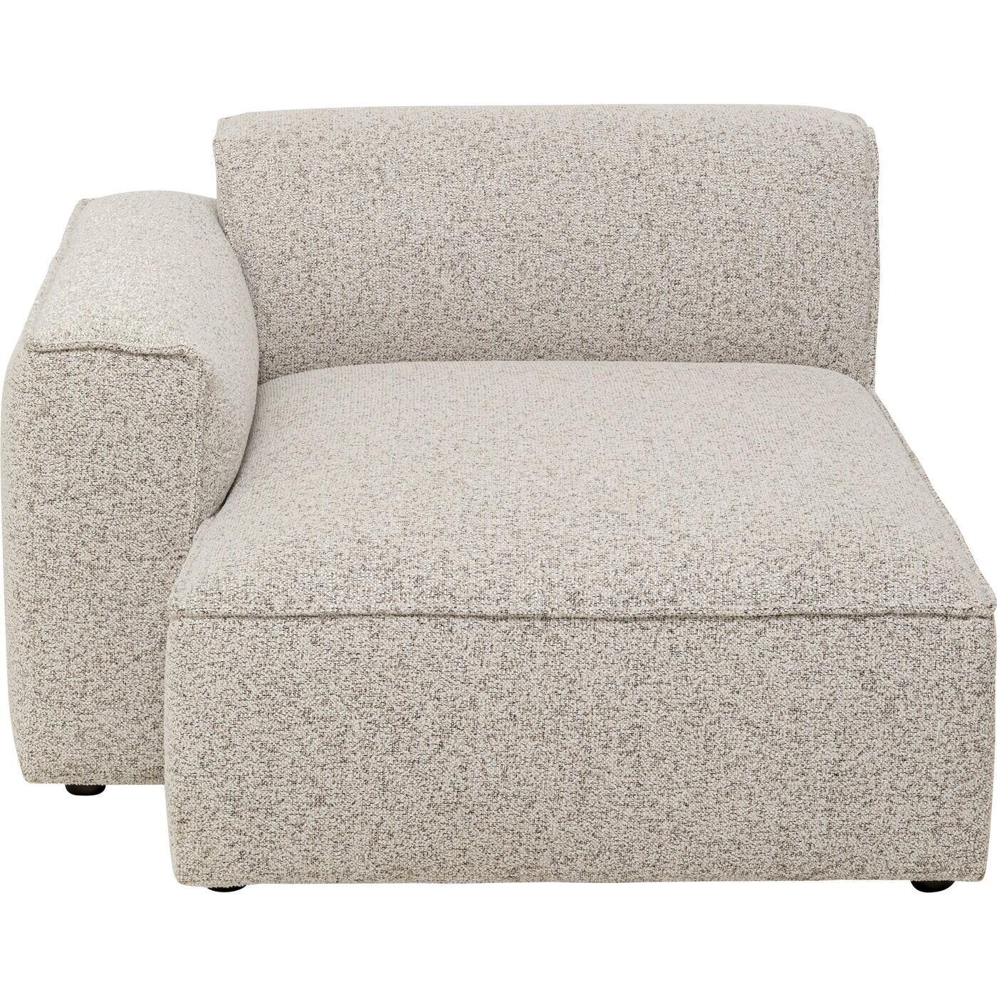 Kare Design Casanova hoek ligstoel - links - grijs