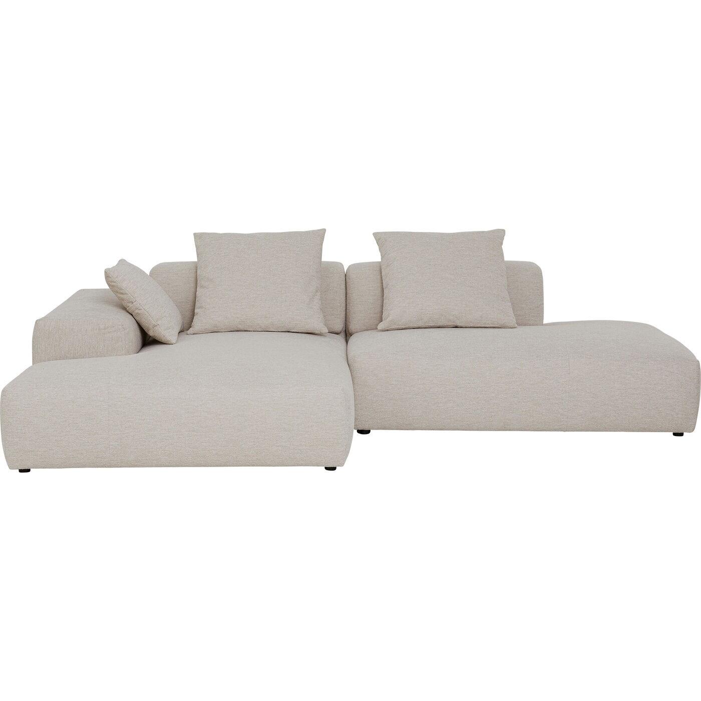 Kare Design Laguna hoekbank - creme - links