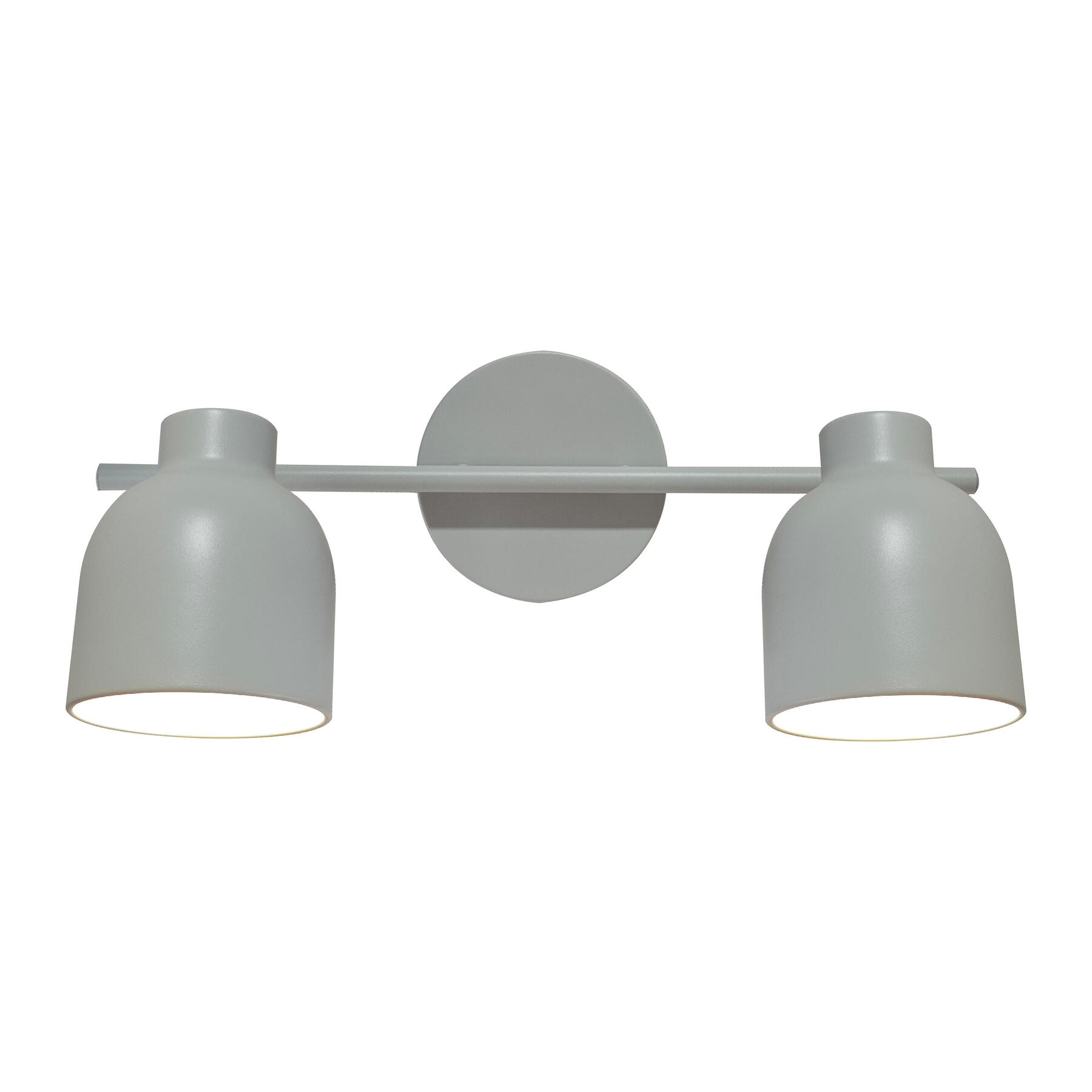 by fonQ Nohr Wandlamp - 2 Lichts - Warm Grijs