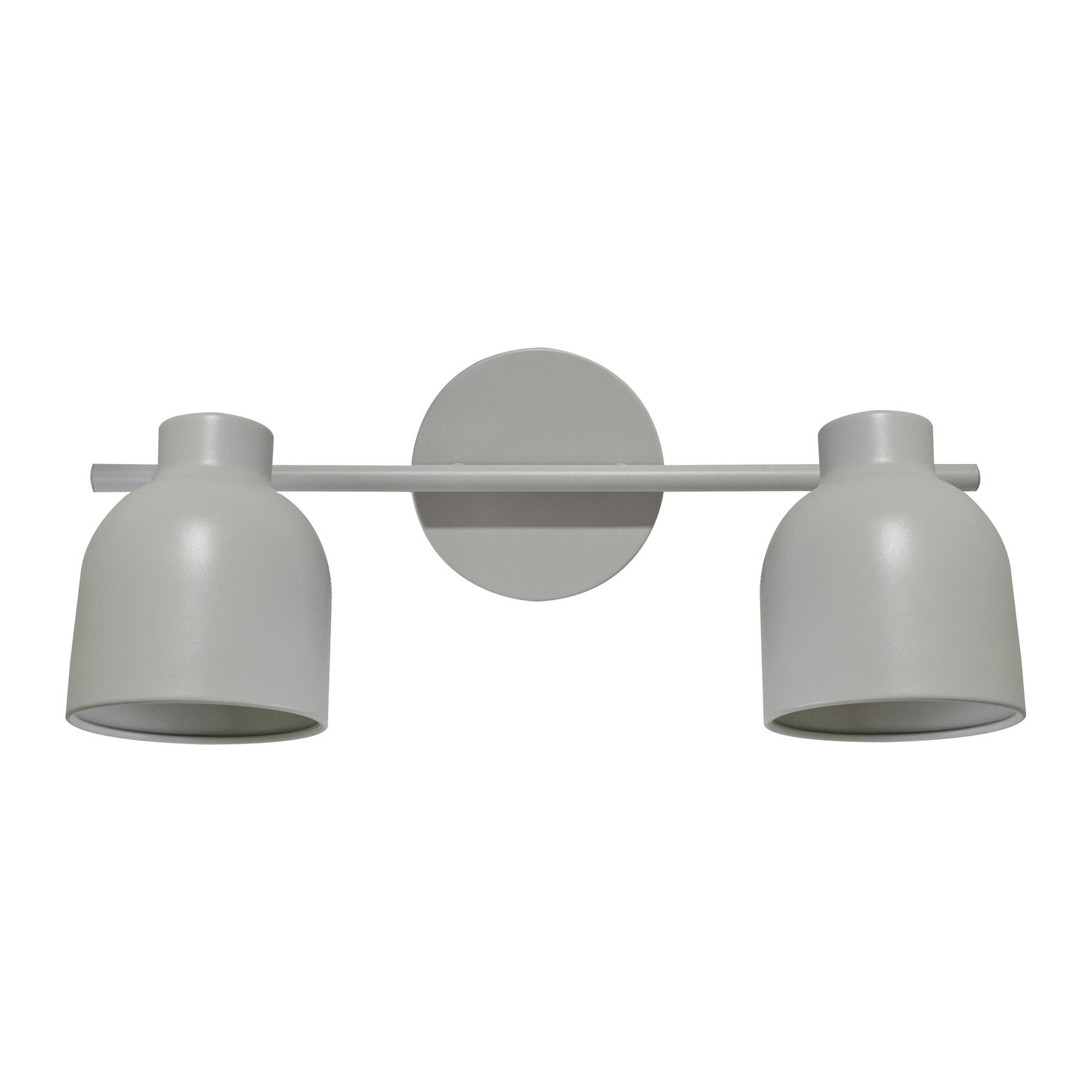 by fonQ Nohr Wandlamp - 2 Lichts - Warm Grijs
