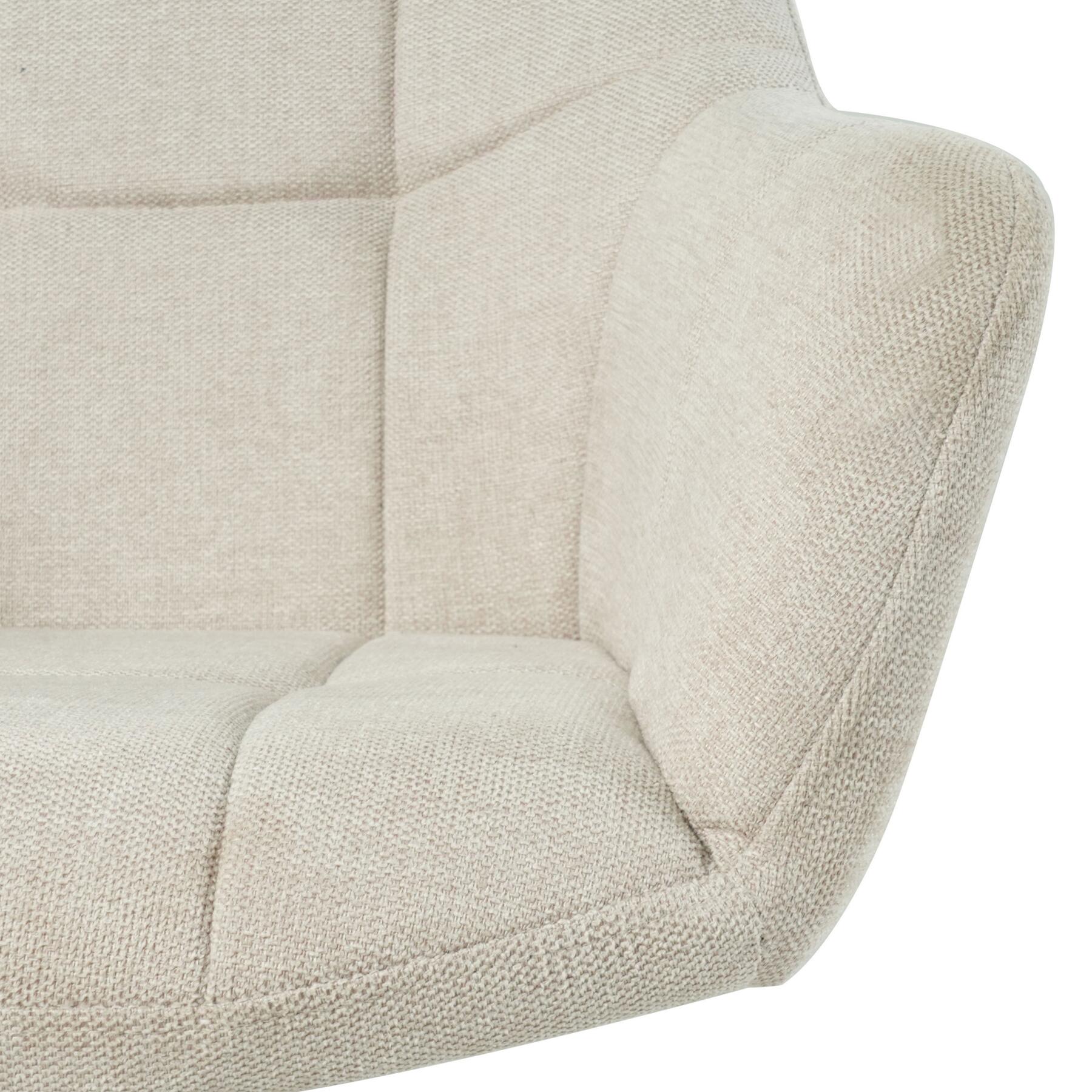 by fonQ Brava Eetkamerstoel Linnen - Beige
