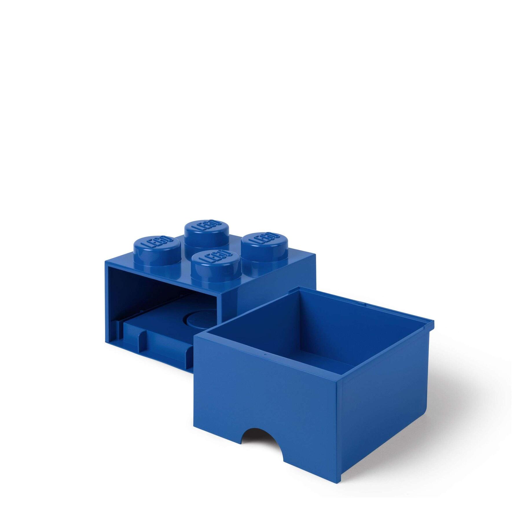 LEGO - Opberglade Brick 4, Blauw - LEGO