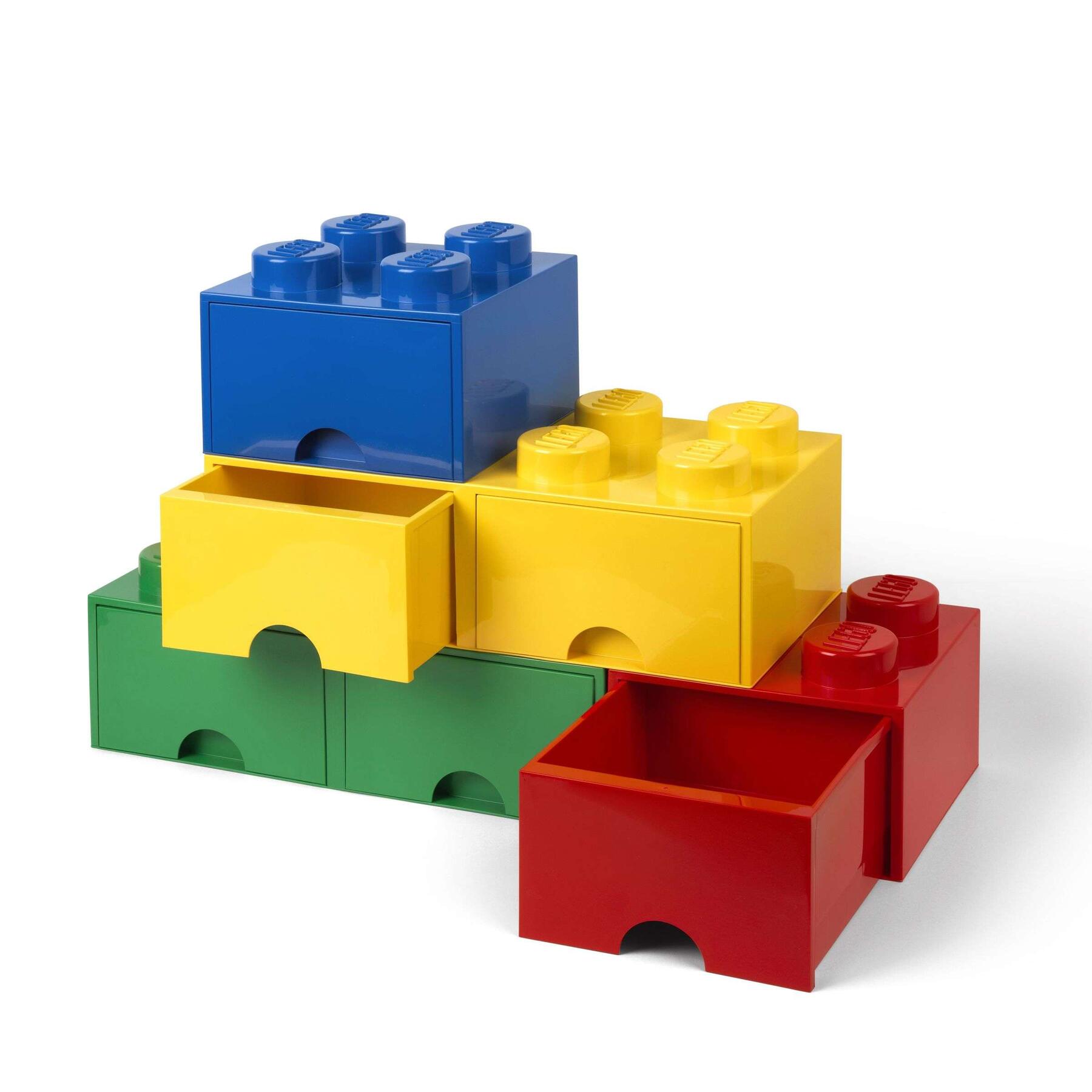 LEGO - Opberglade Brick 4, Blauw - LEGO