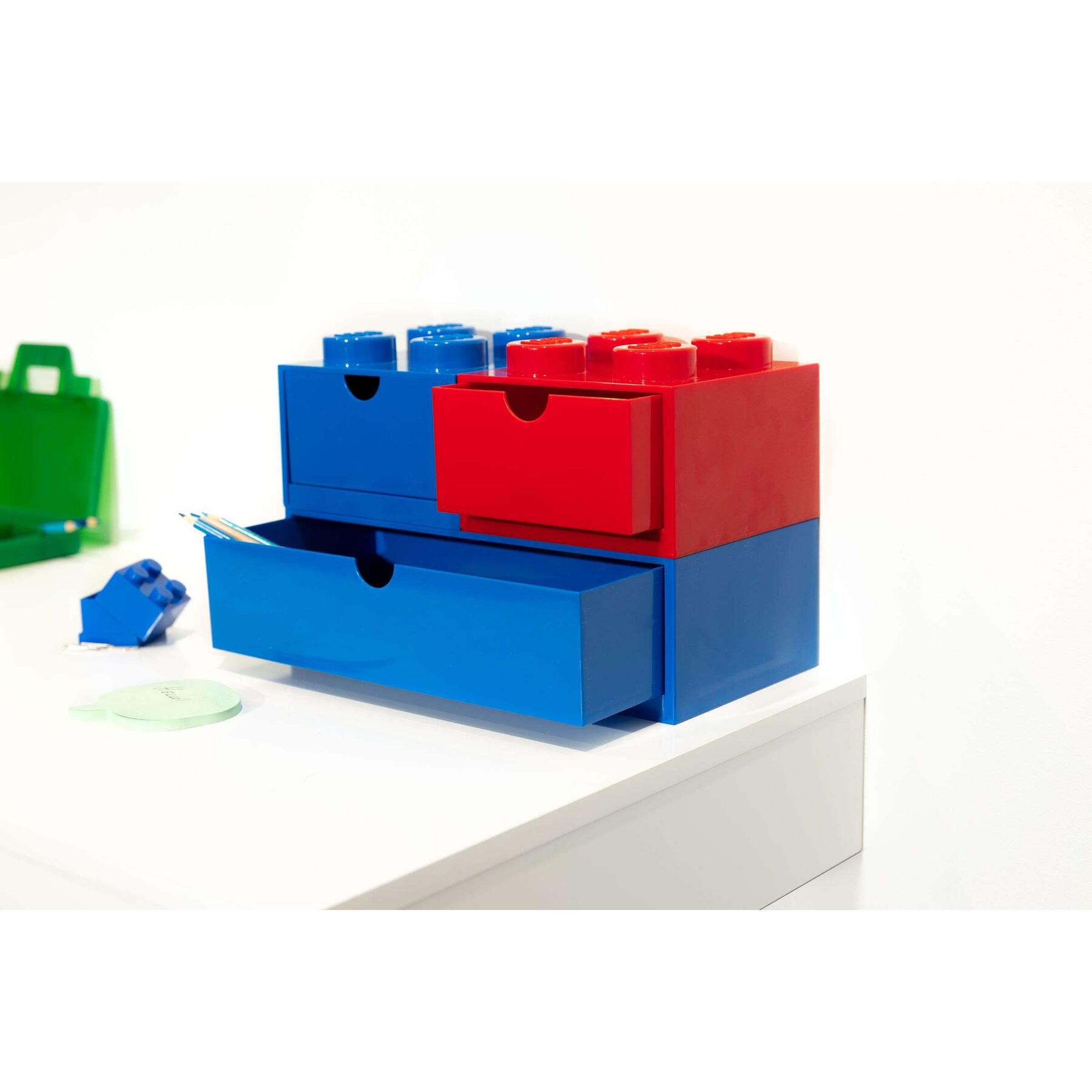 LEGO - Opberglade Brick 4, Blauw - LEGO