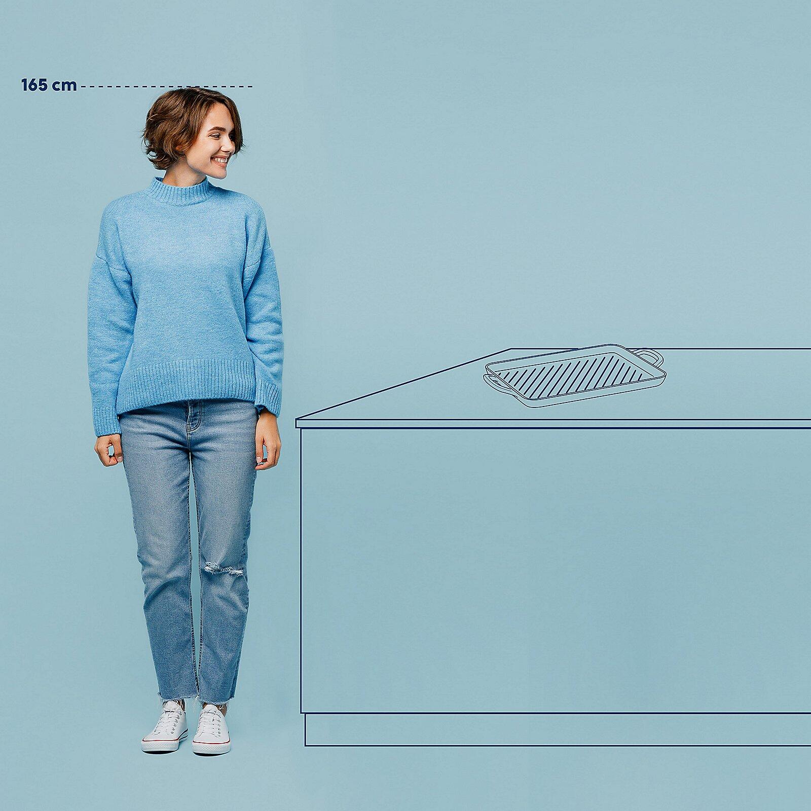 Kela - Grillplaat, Gietijzer, Zwart, 25 x 35 cm - Kela | Calido