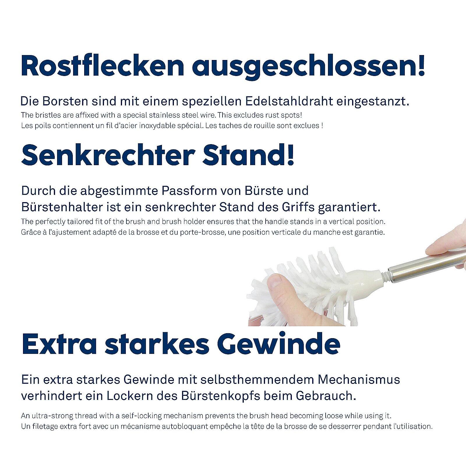 Kela - La Brosse Toiletborstel - Wit - Kela