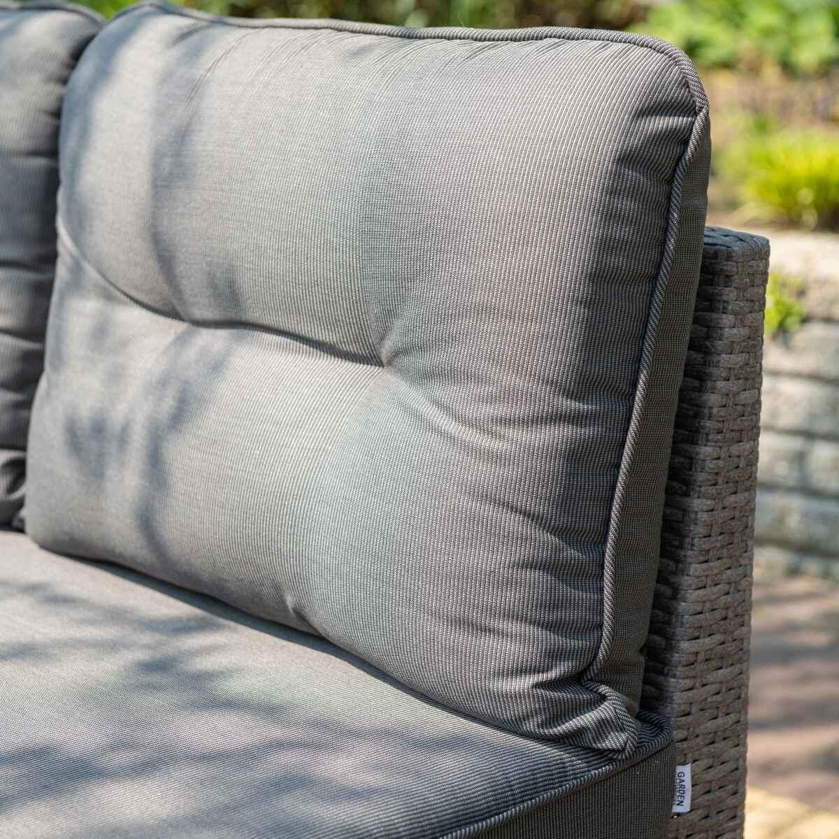 Garden Impressions Lapa lounge dining set 5-delig - grijs