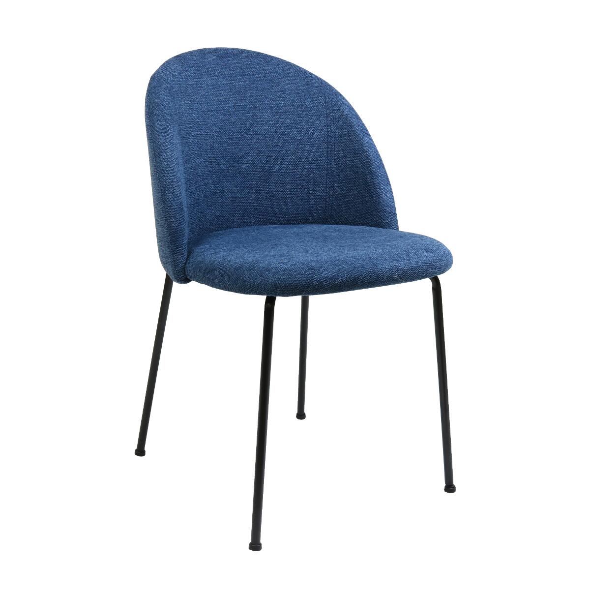 Kick eetkamerstoel Noa - Blauw