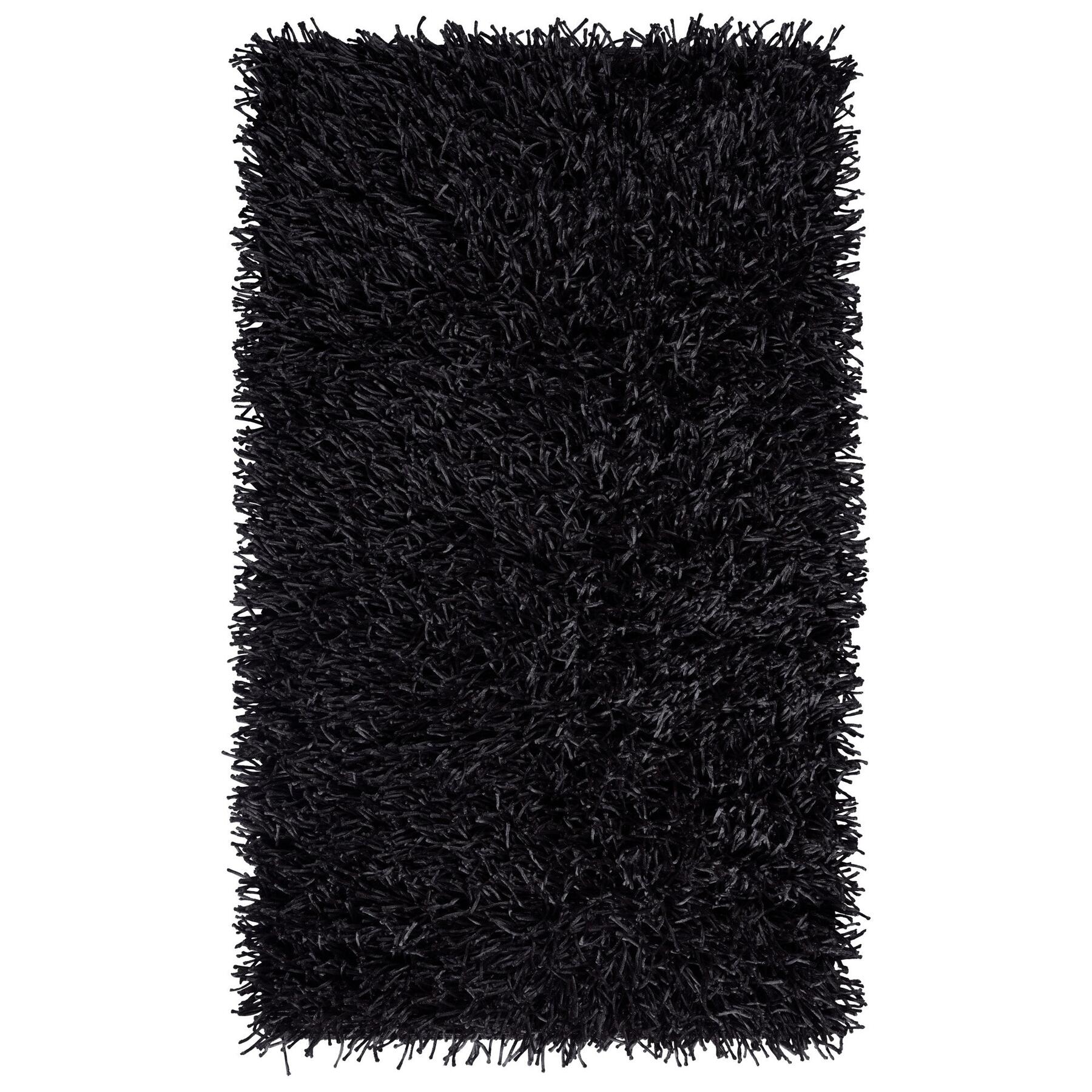 Kemen Badmat | 60x100 cm | Zwart | Polyester