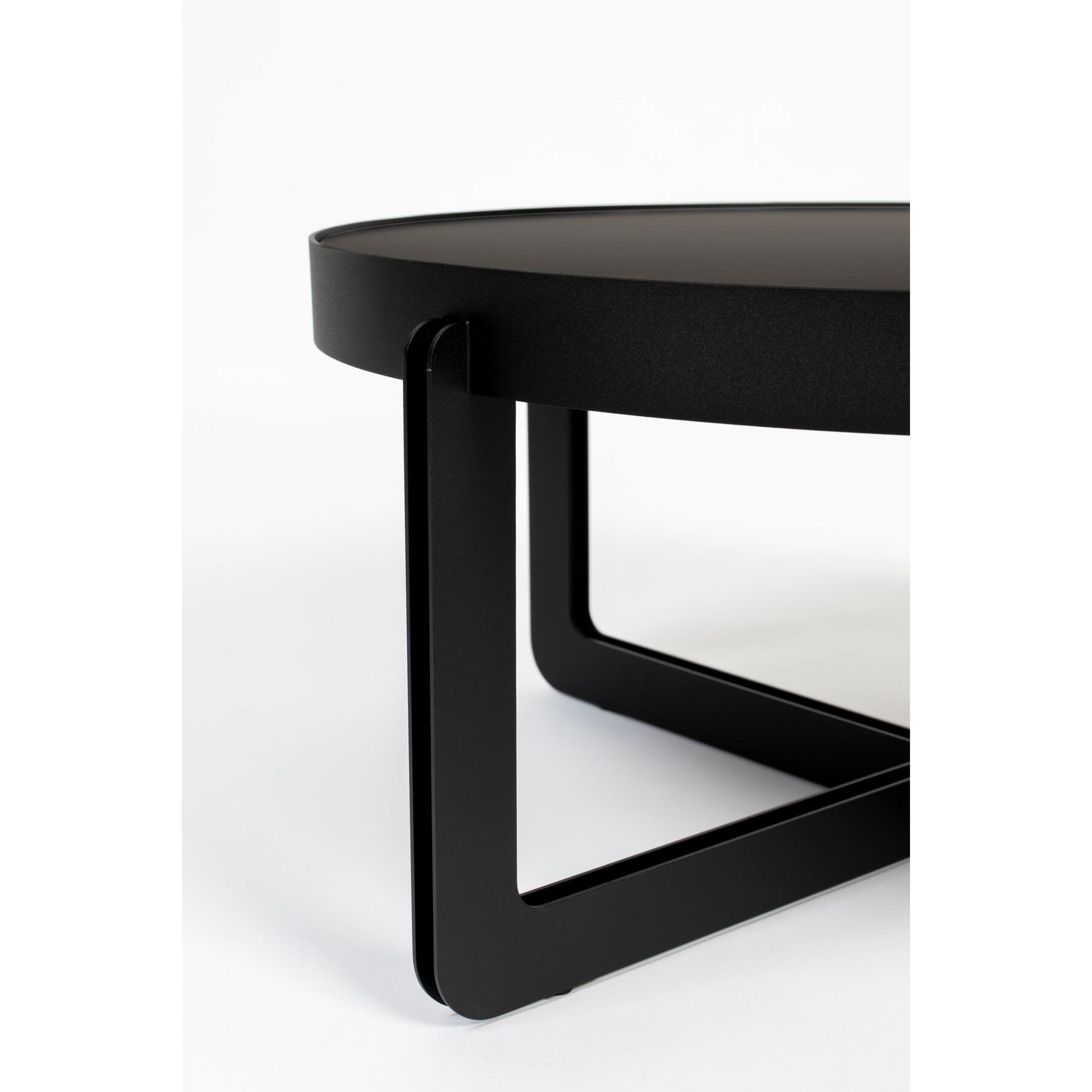 Zuiver Centre Salontafel Rond 68 cm Zwart
