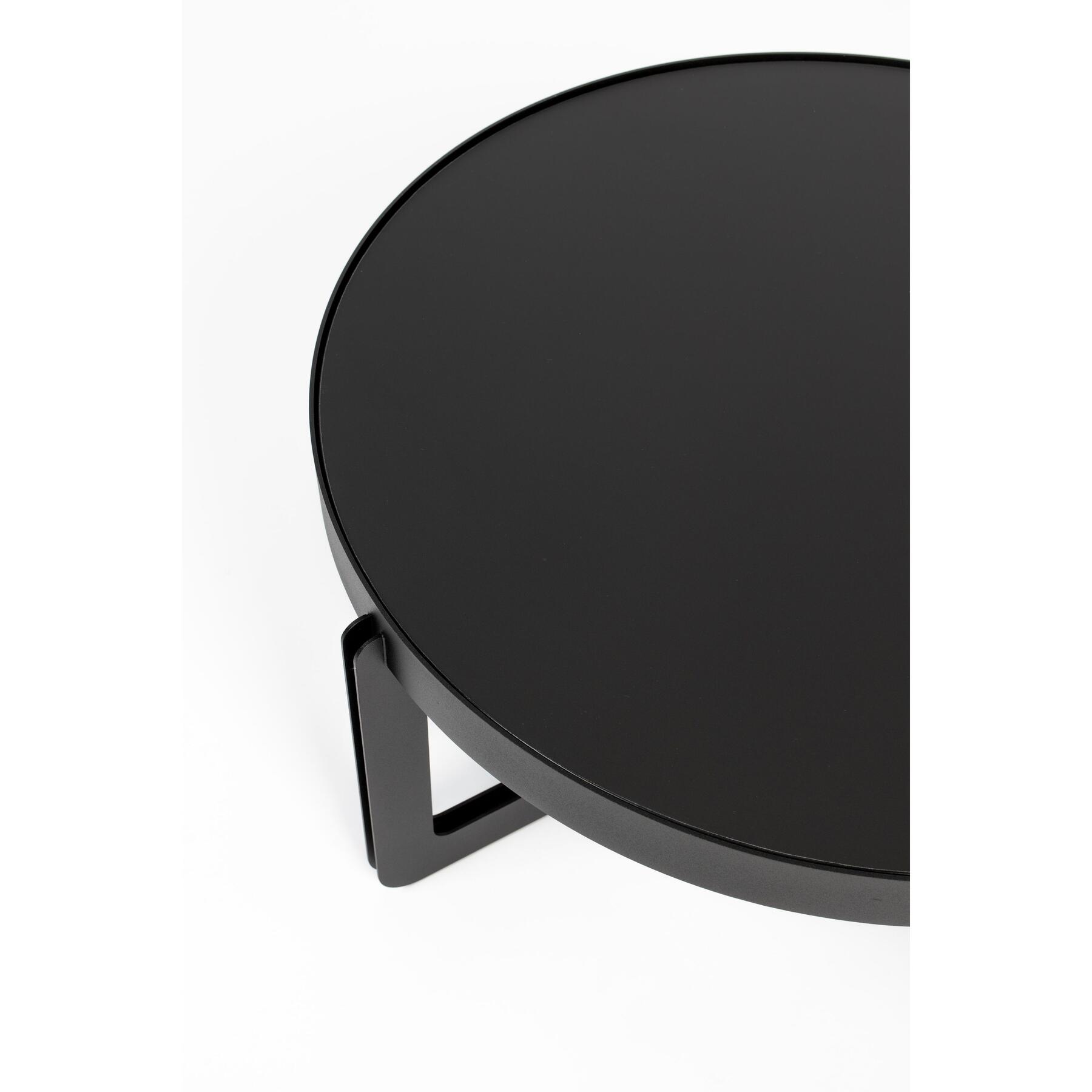 Zuiver Centre Salontafel Rond 68 cm Zwart