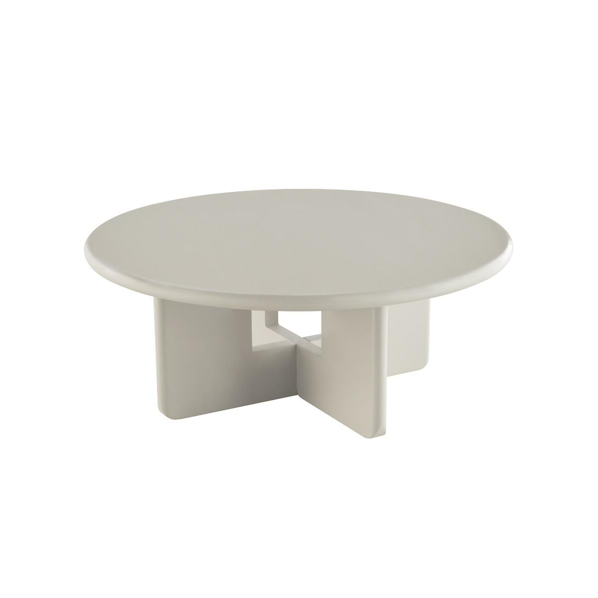 DÉJA Living - Salontafel Beige Betonlook - 80x80x32cm - Mason
