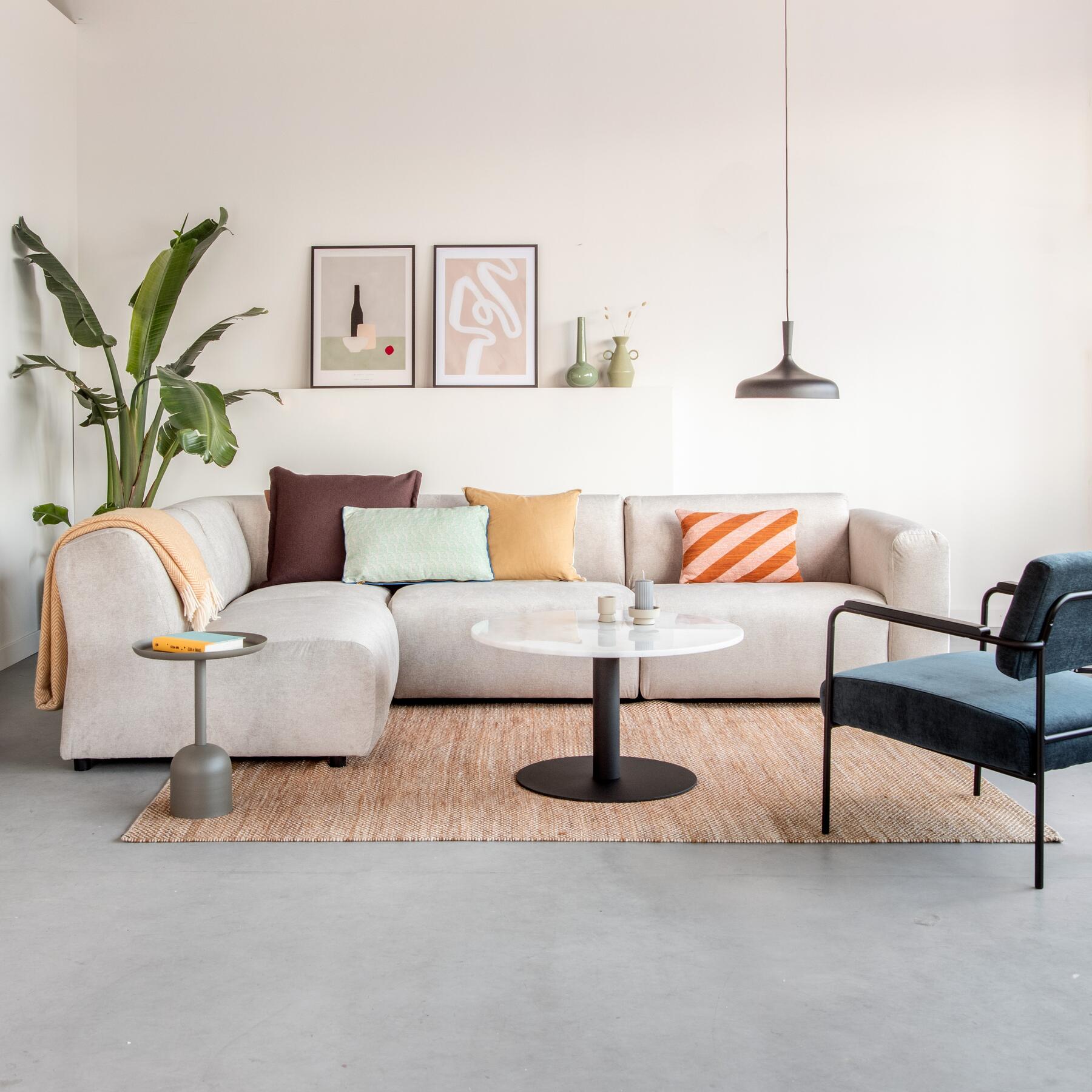 by fonQ Move Bank Element - Hoek Rechts - Greige